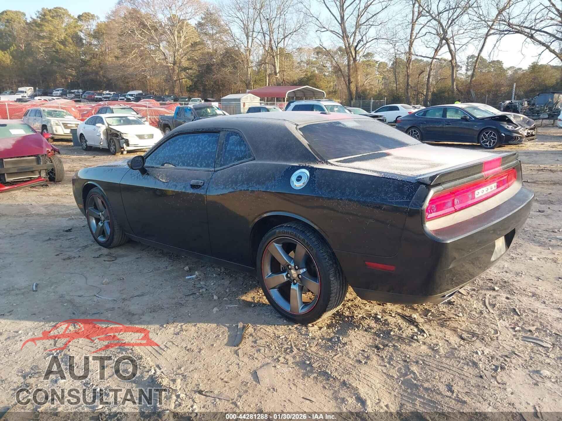 DODGE CHALLENGER 2012 - 2C3CDYAG7CH240727