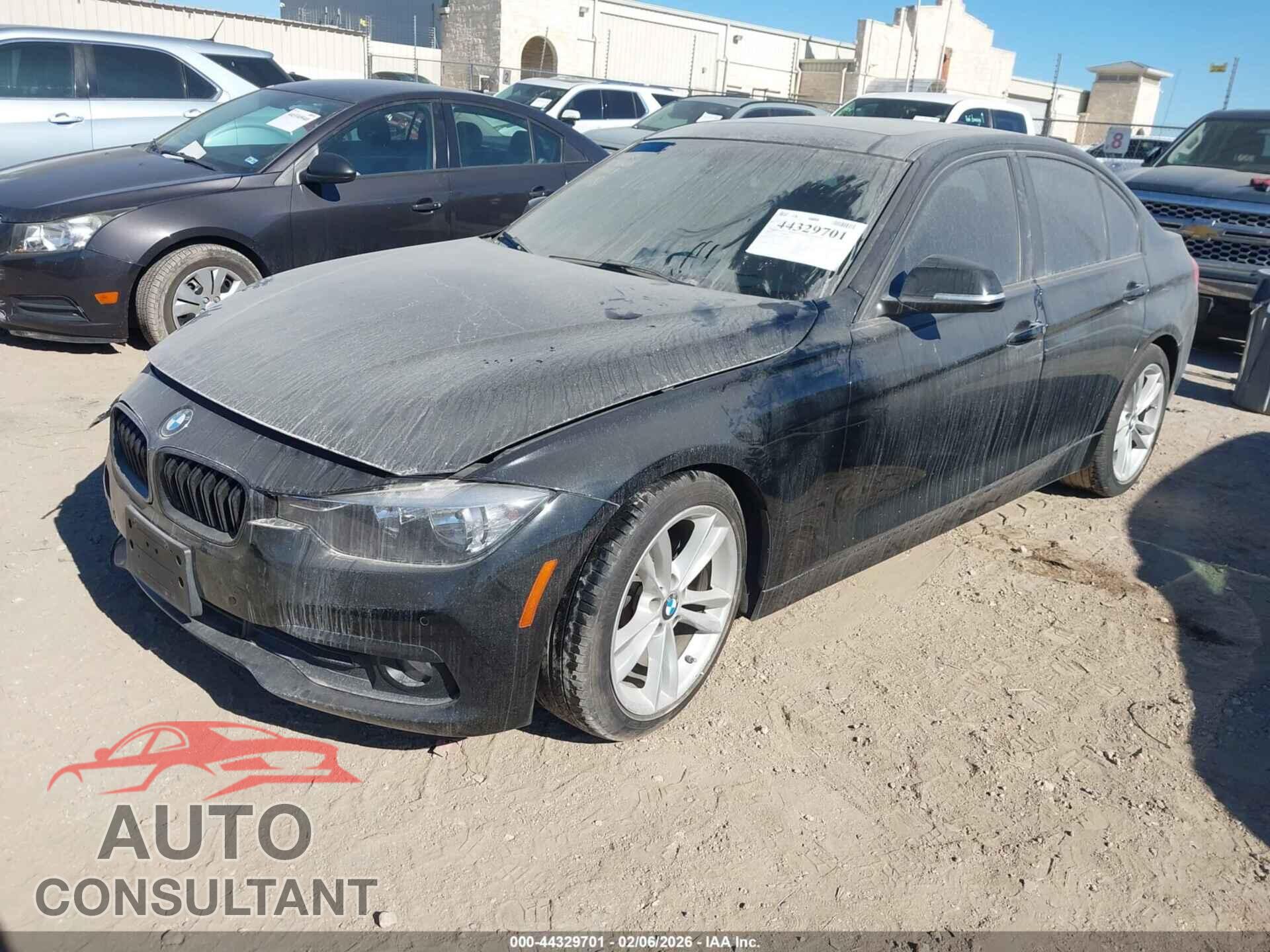 BMW 320I 2016 - WBA8E1G56GNU10808
