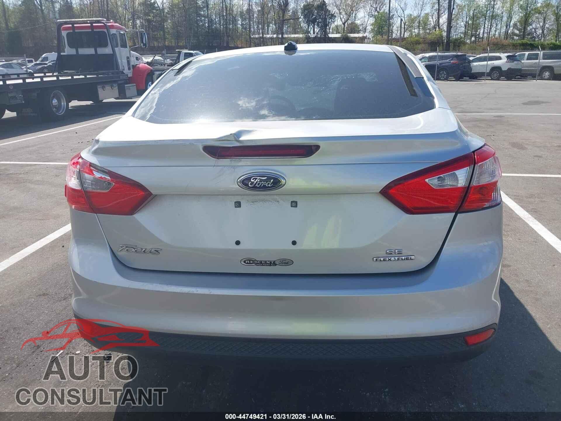 FORD FOCUS 2012 - 1FAHP3F22CL426693