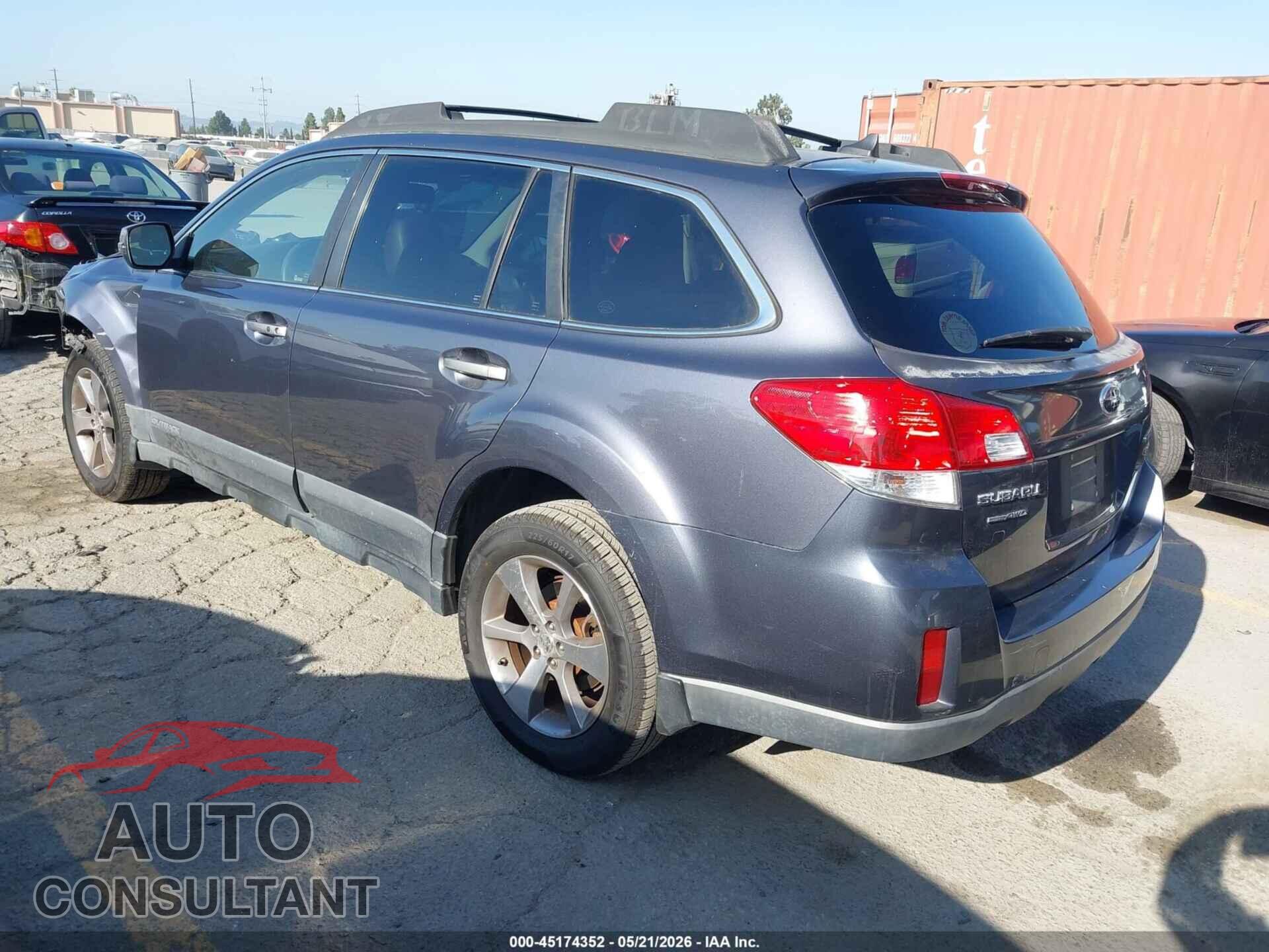 SUBARU OUTBACK 2014 - 4S4BRDPC3E2208600