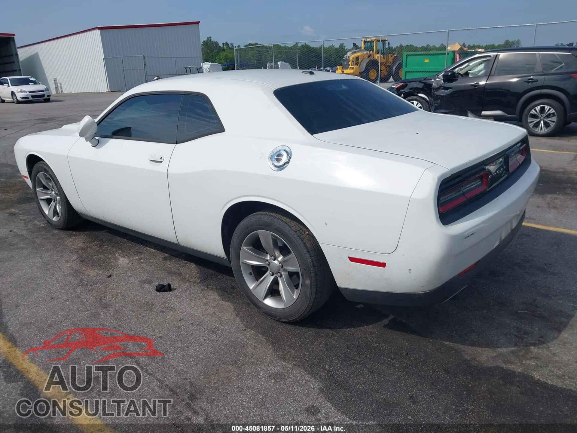 DODGE CHALLENGER 2015 - 2C3CDZAG3FH822026