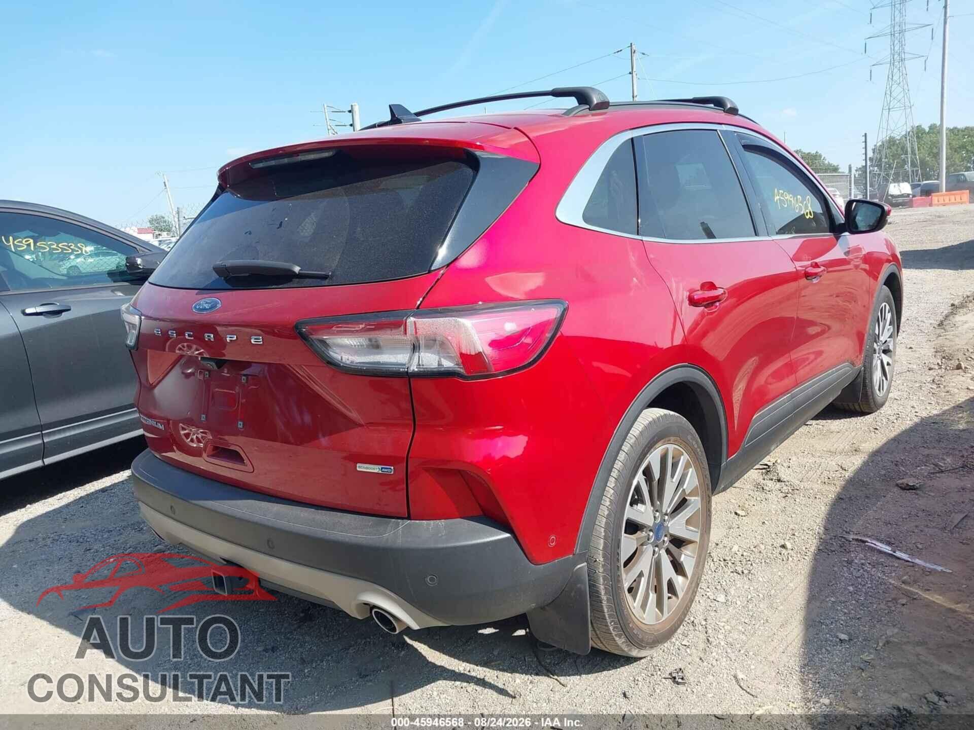 FORD ESCAPE 2020 - 1FMCU9J91LUA28711