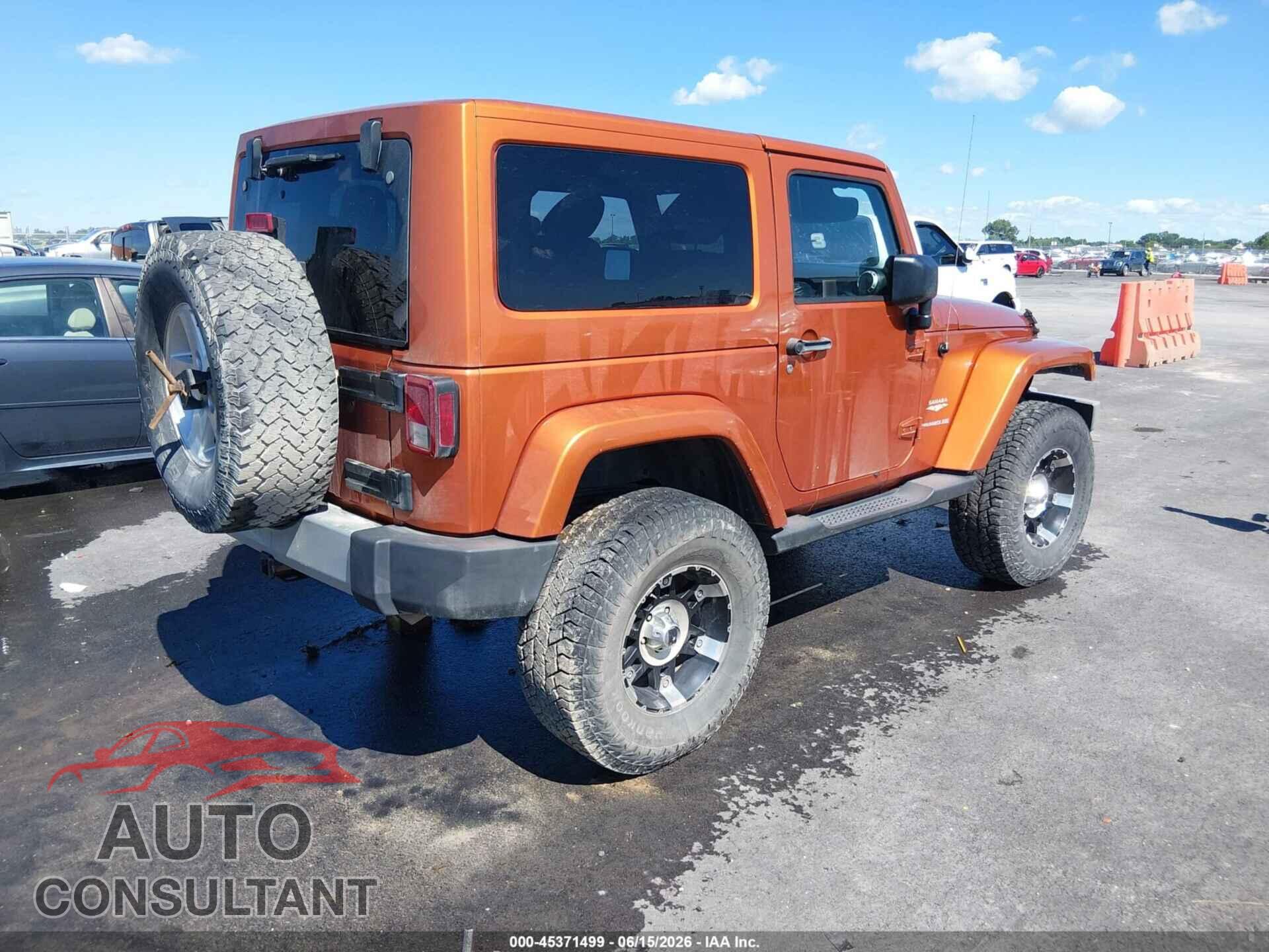 JEEP WRANGLER 2011 - 1J4AA5D18BL562080