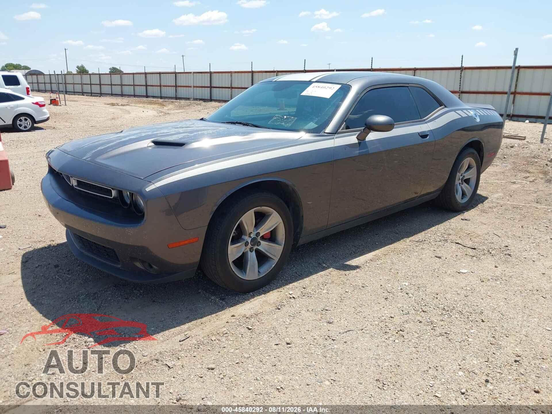 DODGE CHALLENGER 2019 - 2C3CDZAGXKH687542
