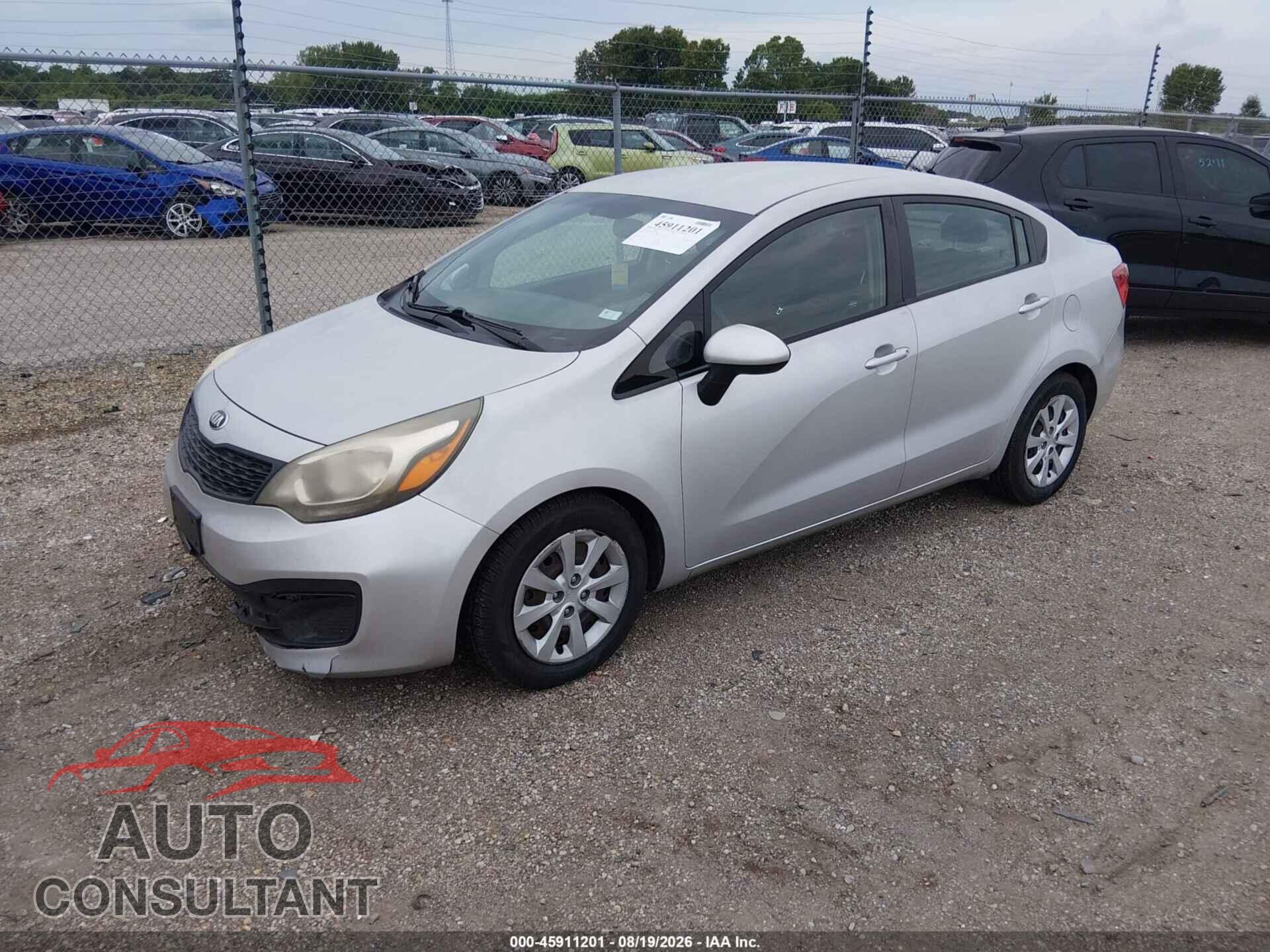 KIA RIO 2014 - KNADM4A31E6350941
