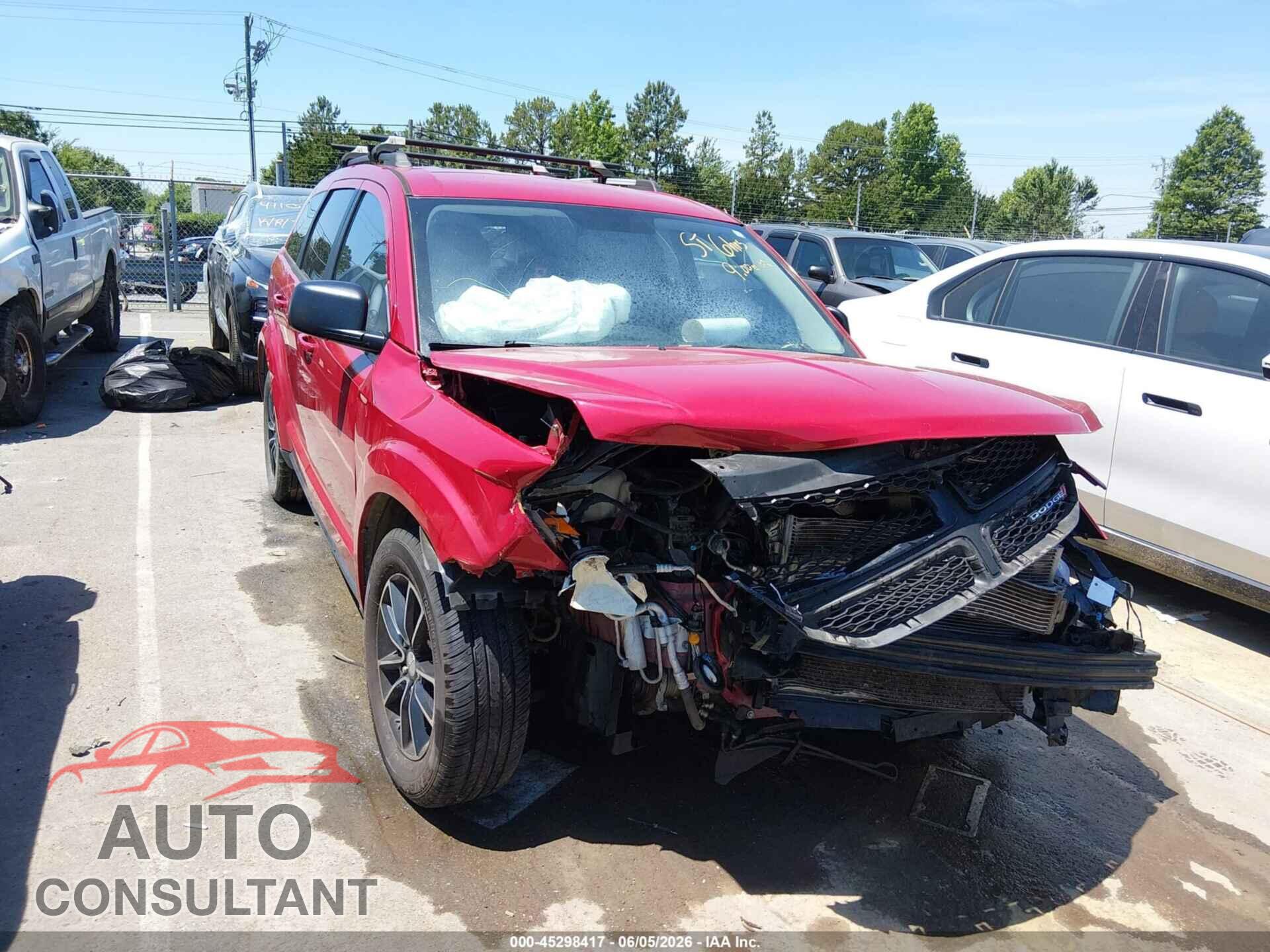 DODGE JOURNEY 2017 - 3C4PDCAB4HT599424