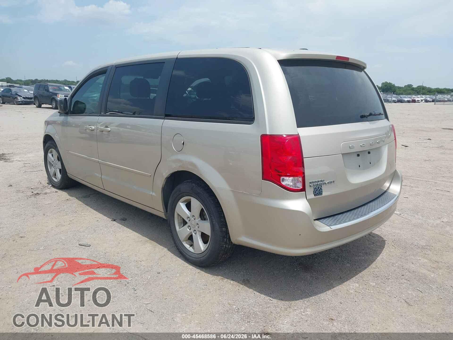 DODGE GRAND CARAVAN 2013 - 2C4RDGBG2DR648532