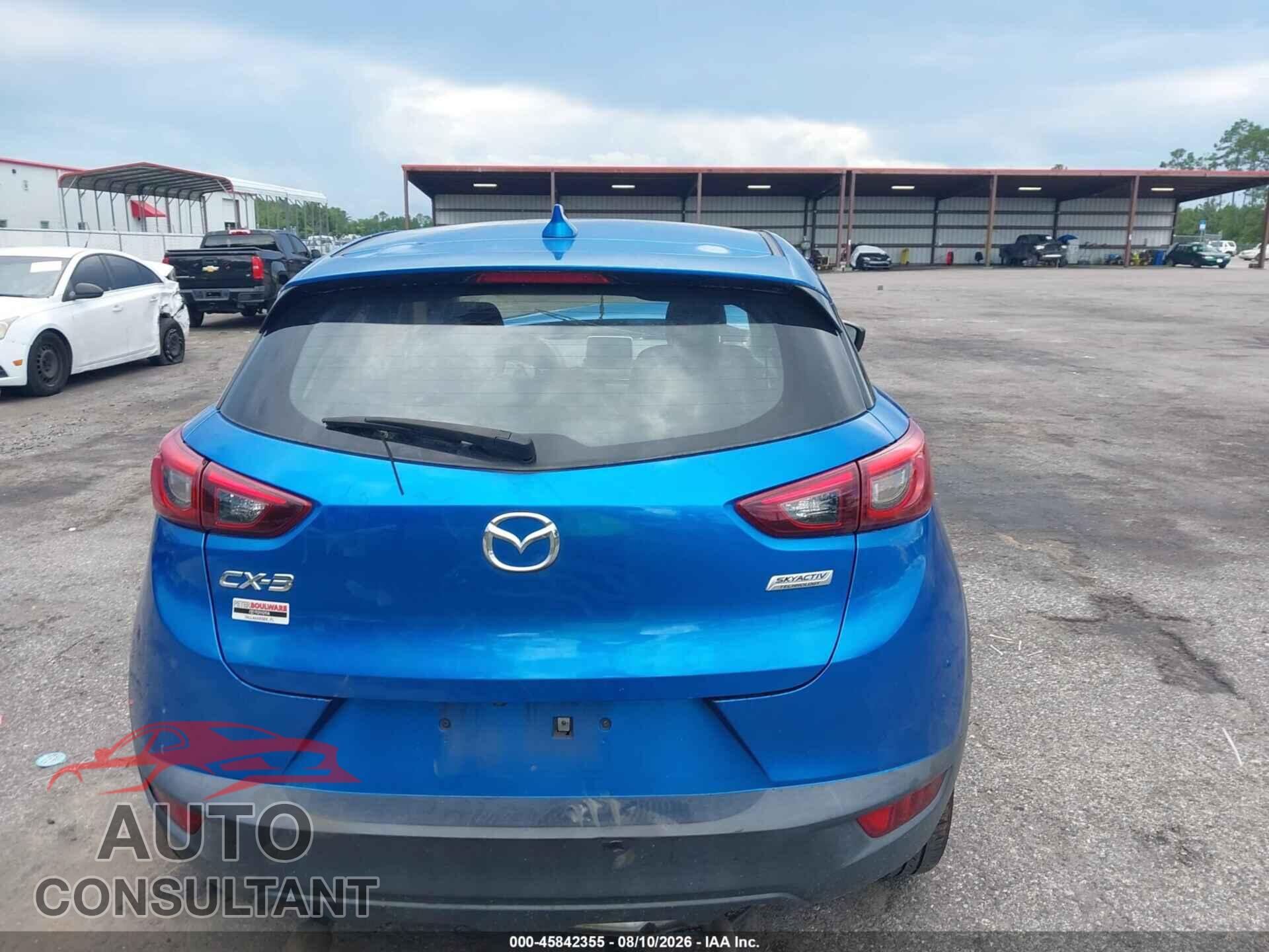 MAZDA CX-3 2016 - JM1DKDB77G0128811