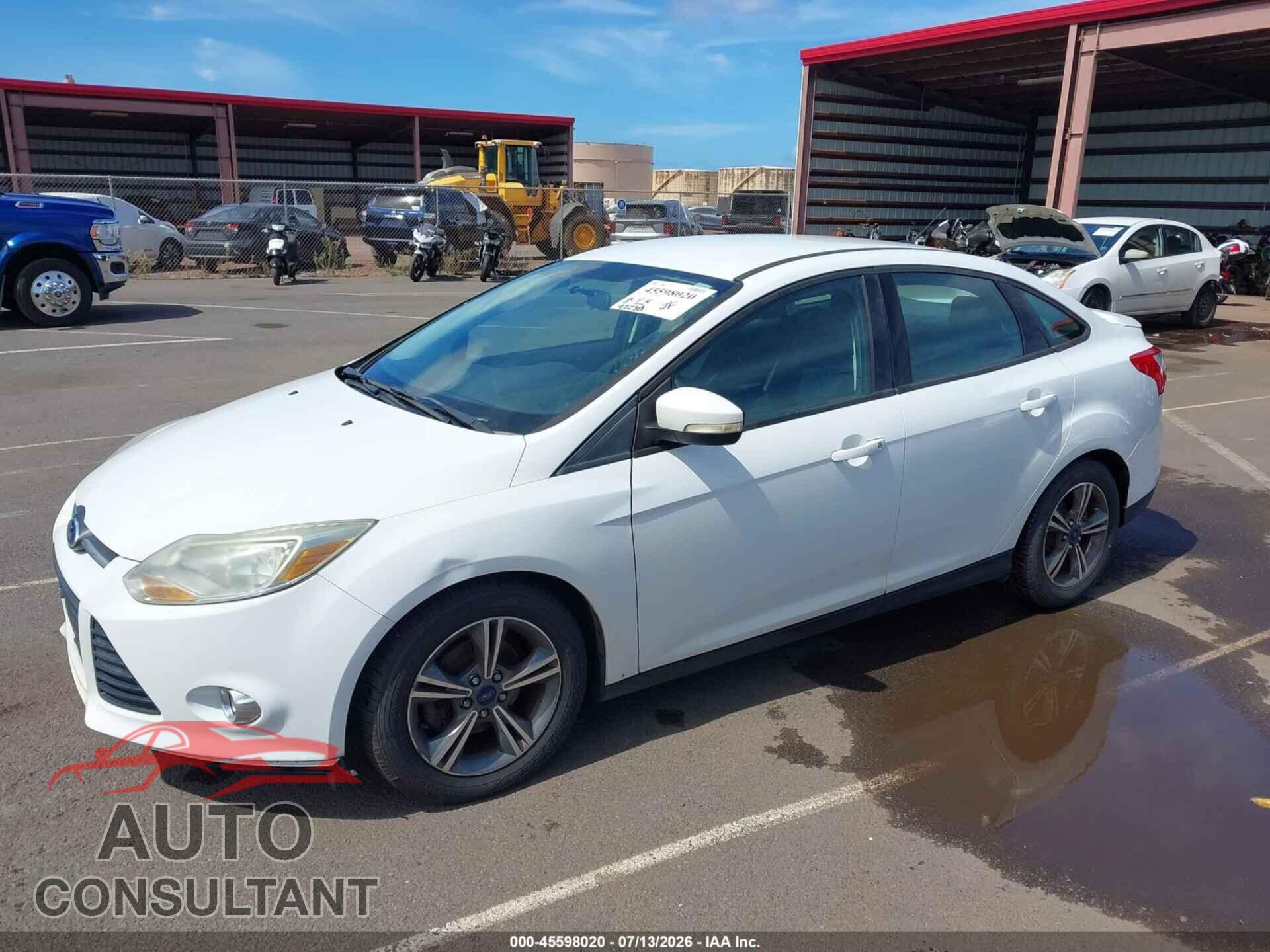 FORD FOCUS 2014 - 1FADP3F2XEL299614