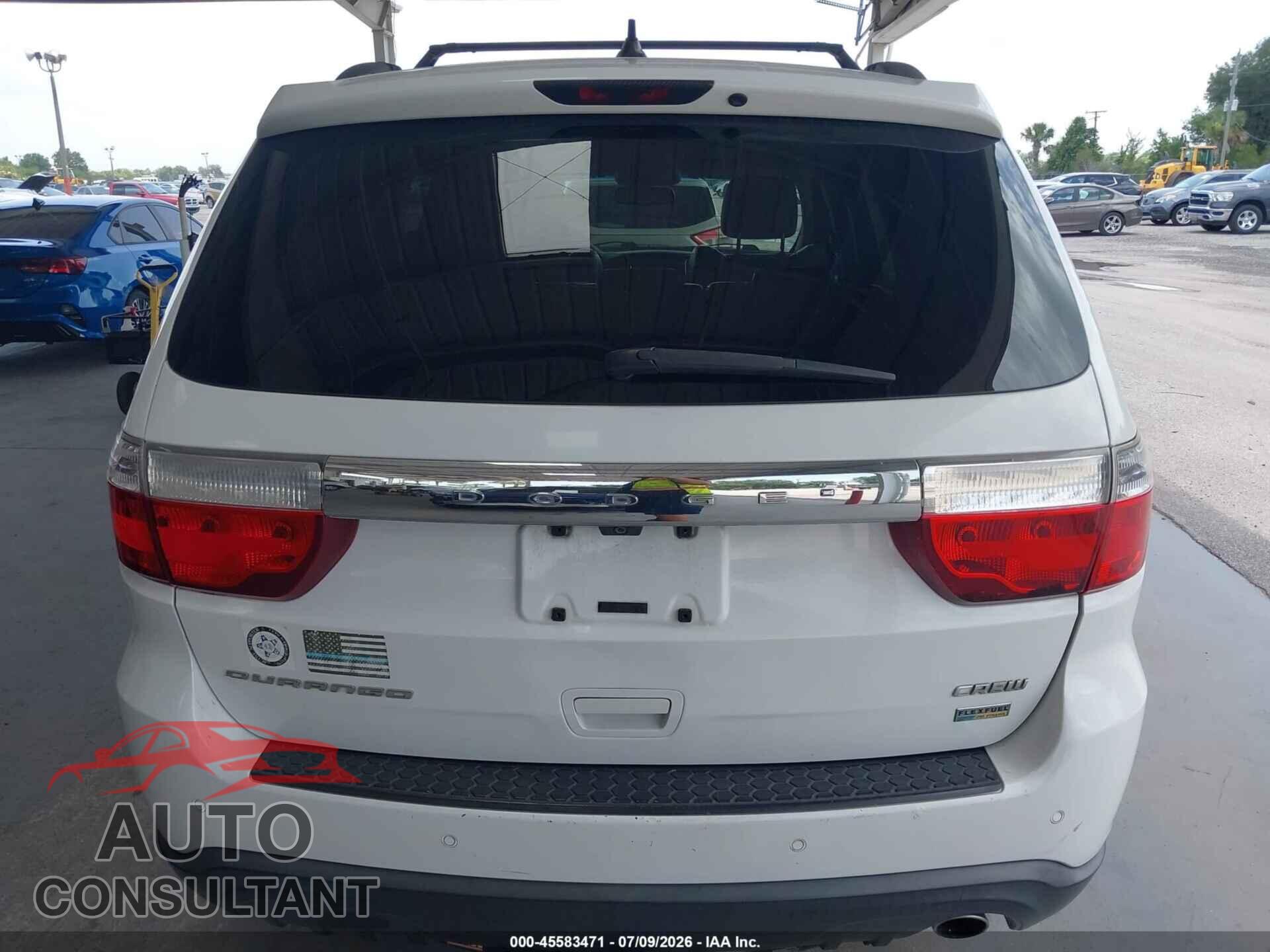 DODGE DURANGO 2013 - 1C4RDHDG1DC659260