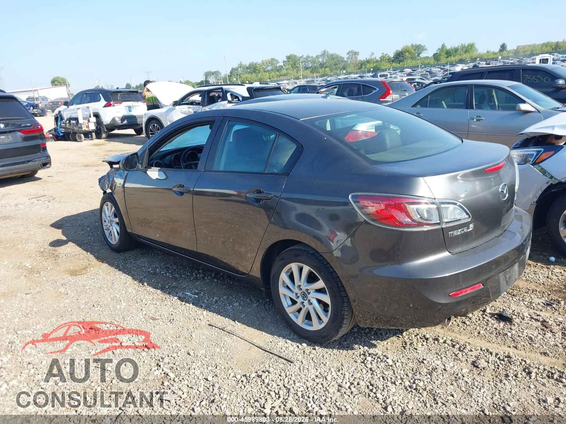 MAZDA MAZDA3 2013 - JM1BL1WP0D1820766