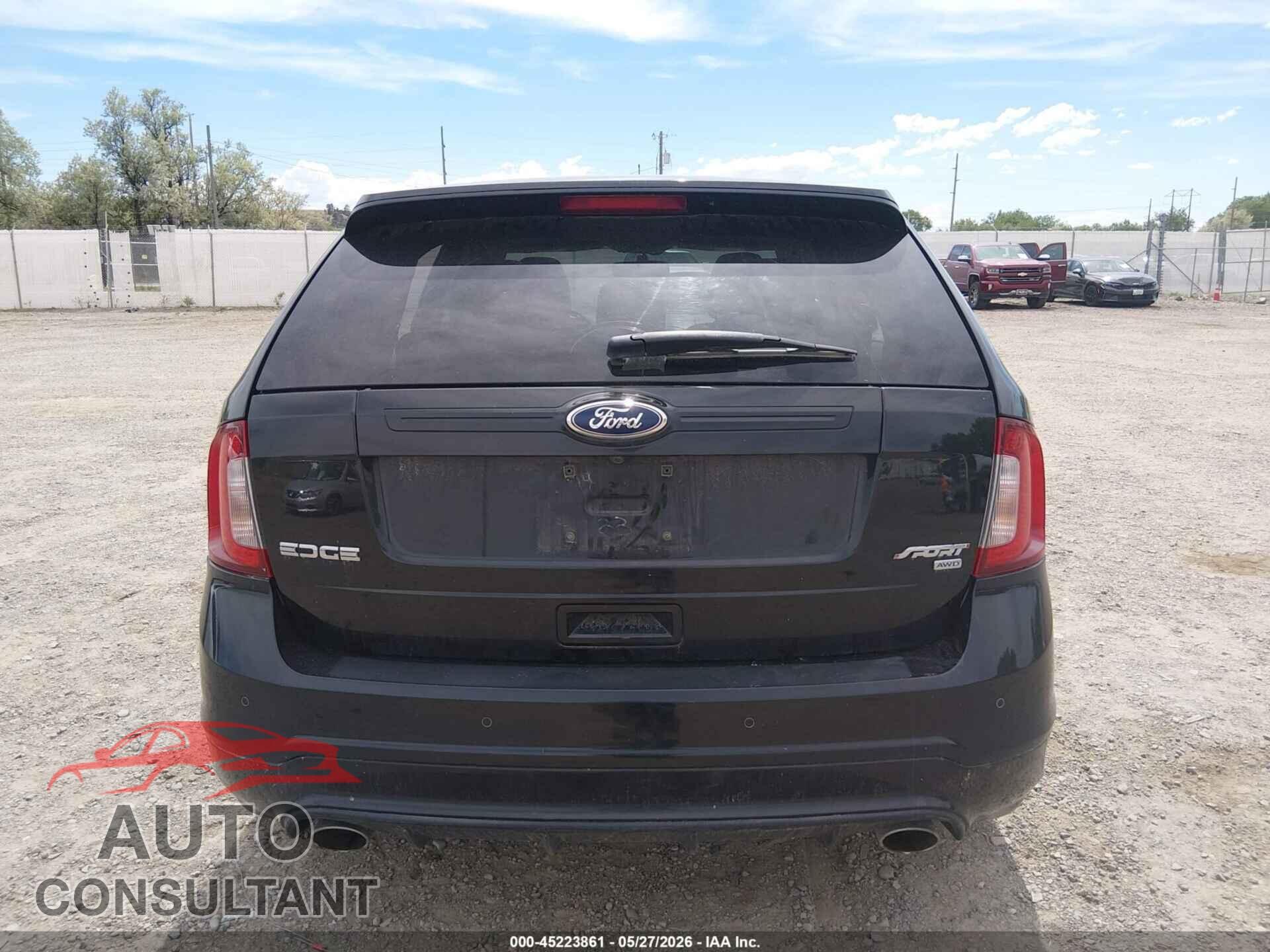 FORD EDGE 2013 - 2FMDK4AK2DBC35602