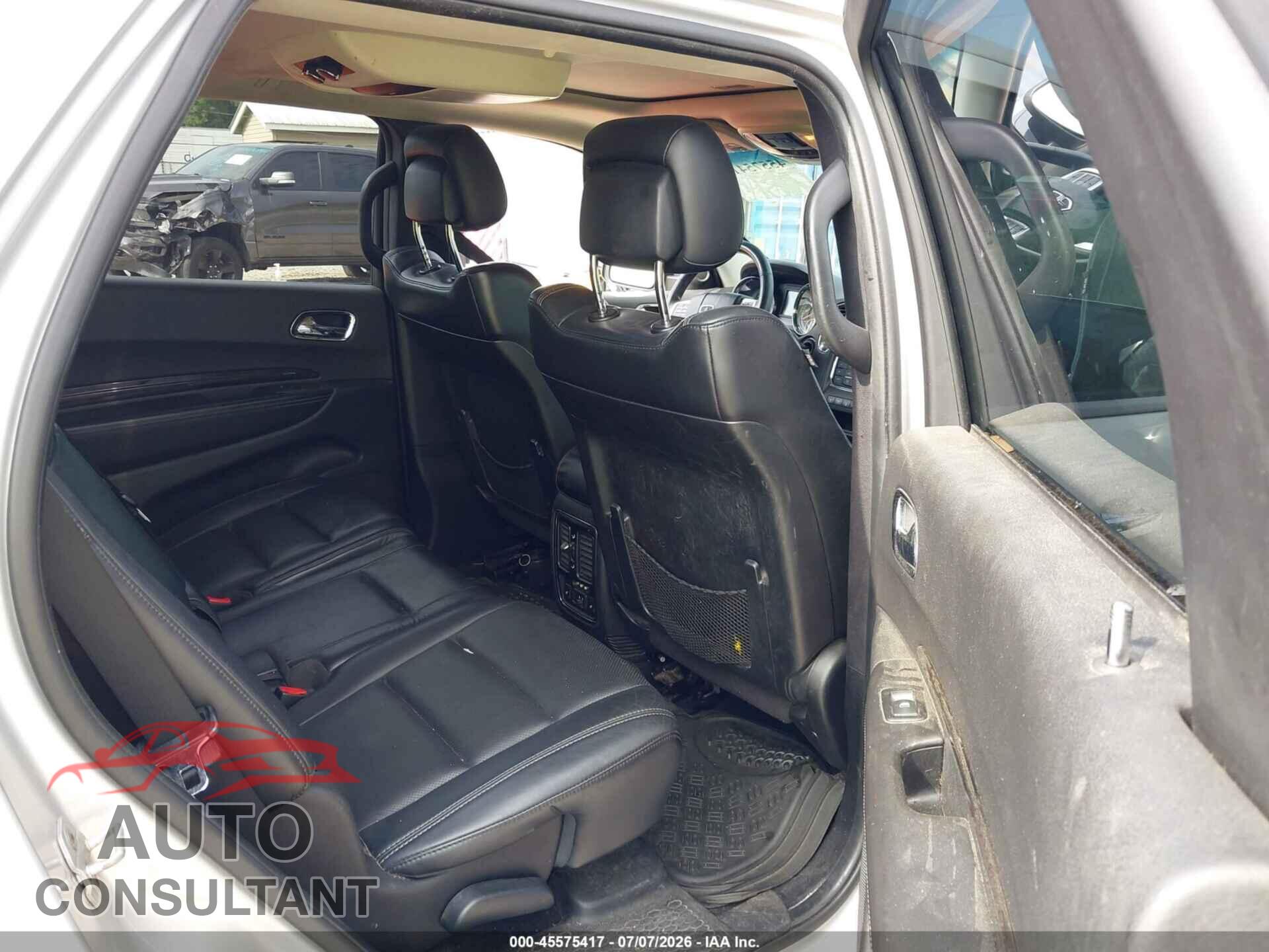 DODGE DURANGO 2011 - 1D4SD5GTXBC592666