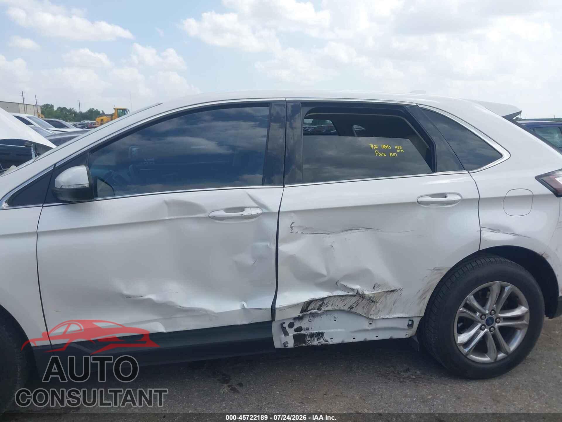 FORD EDGE 2015 - 2FMTK3J86FBB91438