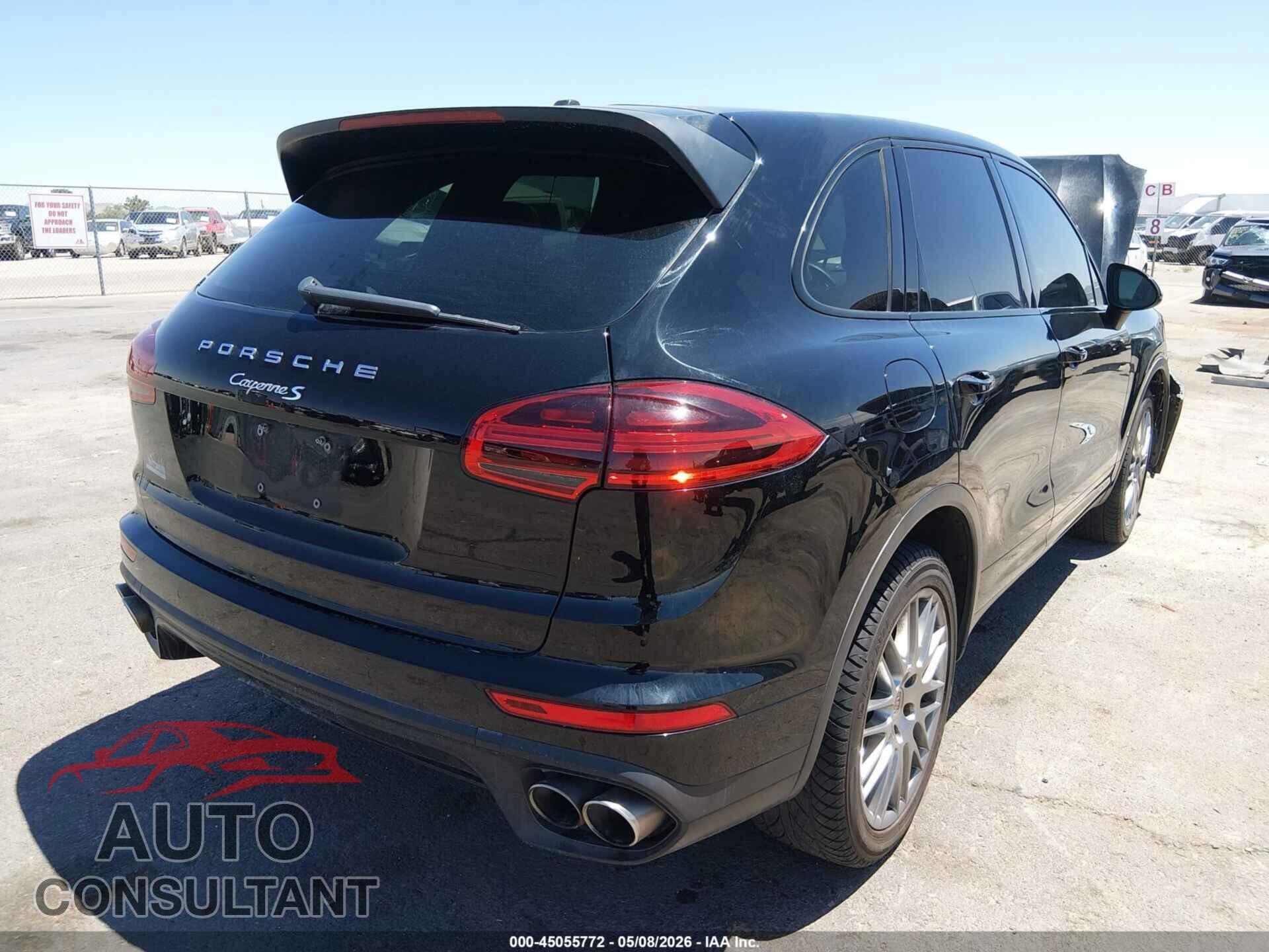 PORSCHE CAYENNE 2017 - WP1AB2A24HLA52959