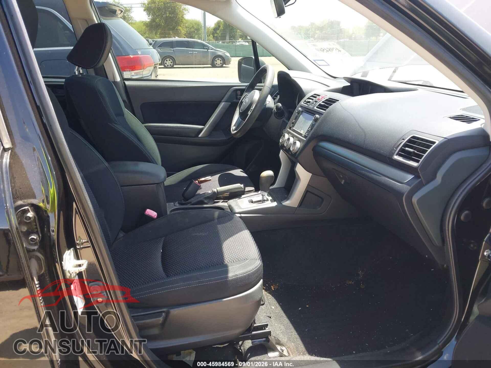 SUBARU FORESTER 2017 - JF2SJABCXHH487905