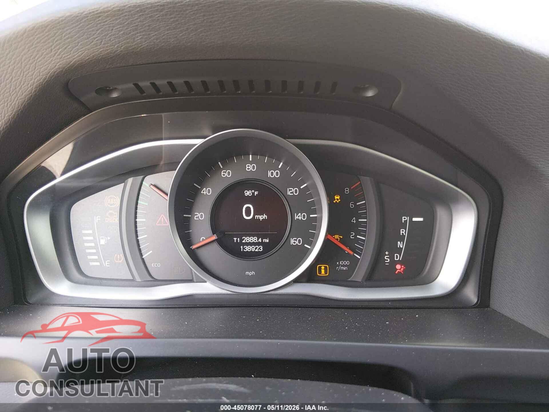 VOLVO S60 2017 - YV126MFL0H2422652