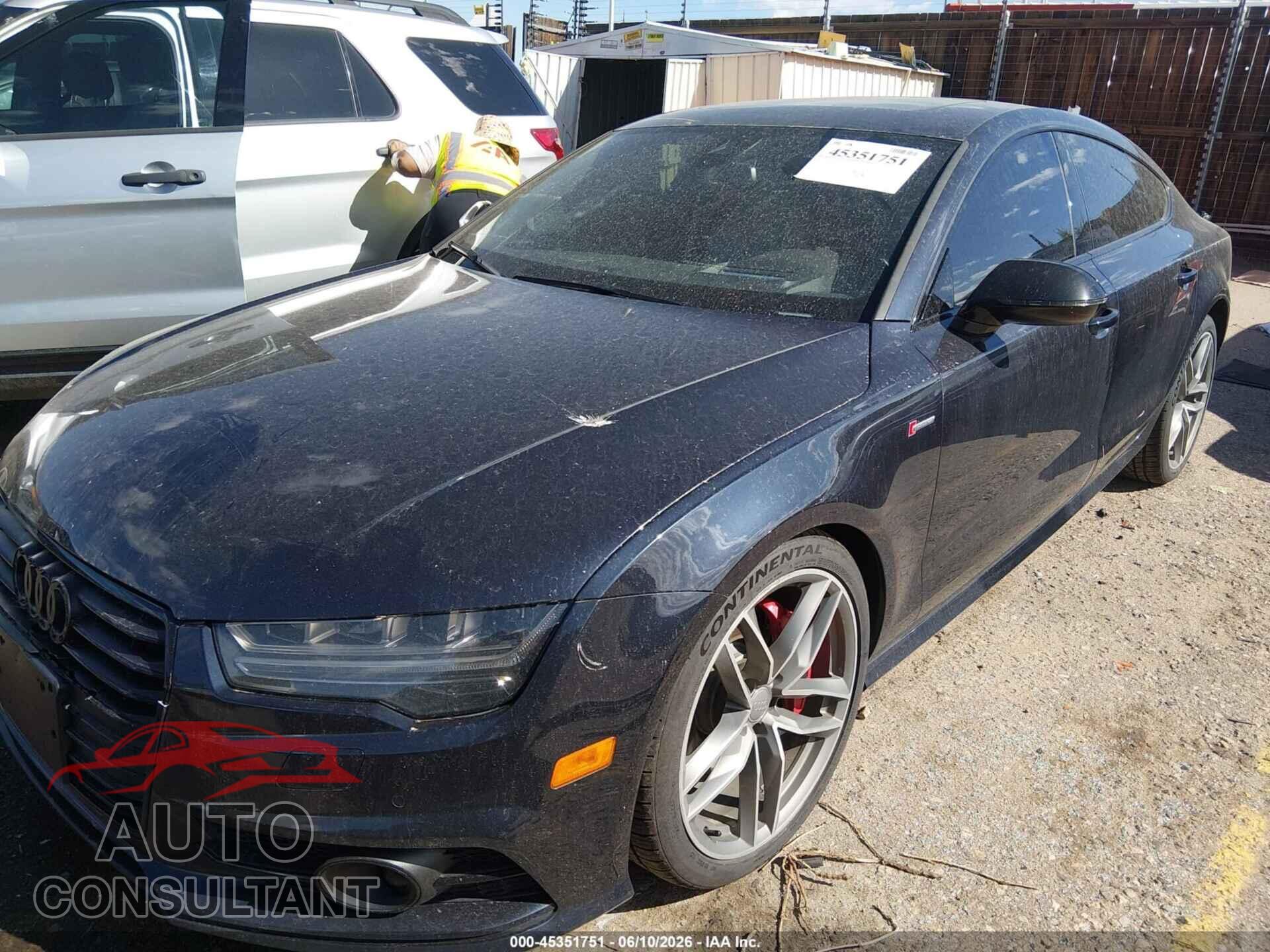 AUDI A7 2017 - WAUW3AFC8HN031596