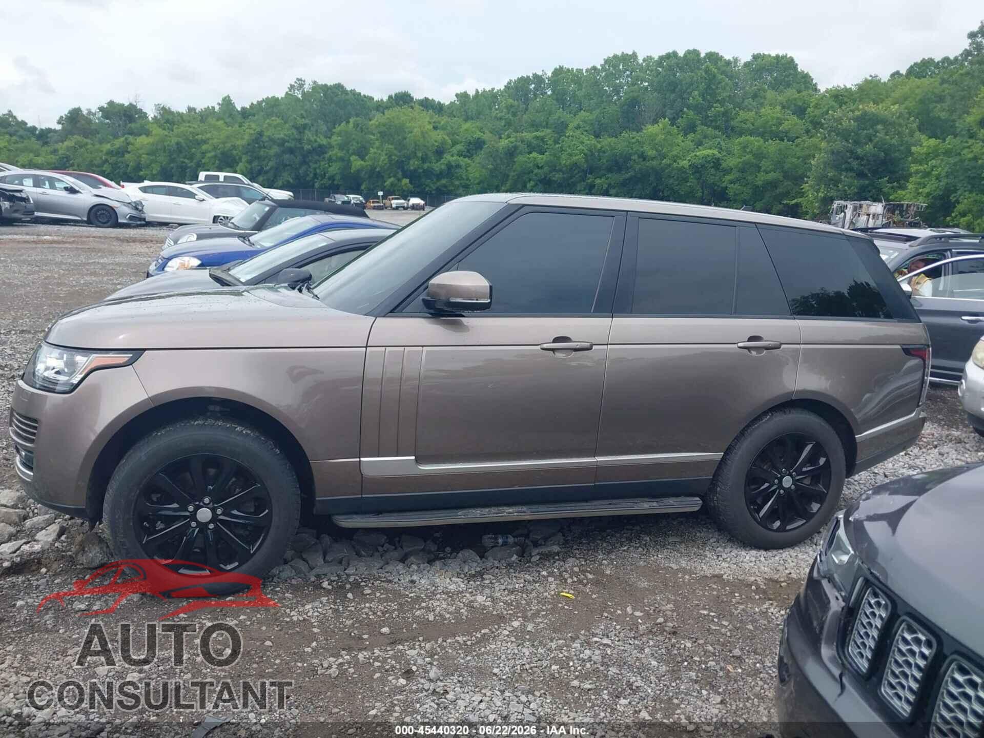 LAND ROVER RANGE ROVER 2015 - SALGS2VF3FA242228