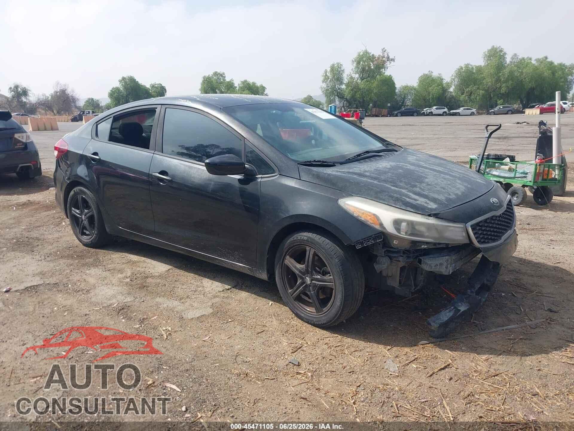 KIA FORTE 2017 - 3KPFK4A72HE044124