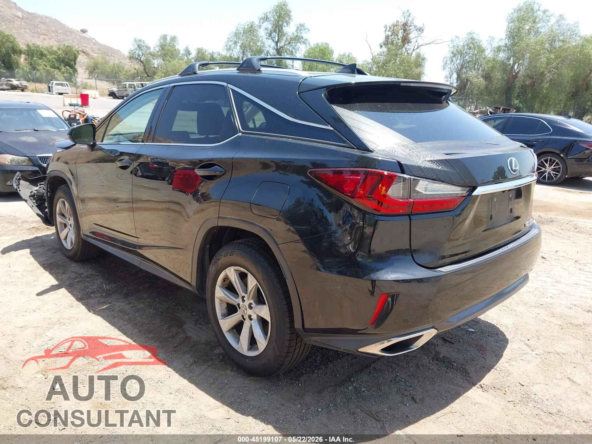 LEXUS RX 350 2016 - 2T2ZZMCA0GC010001