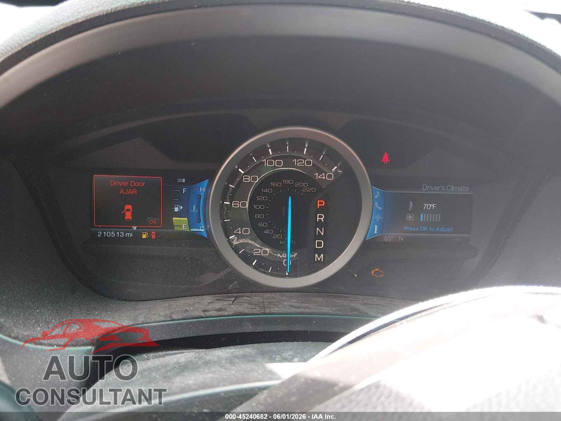 FORD EXPLORER 2011 - 1FMHK7D84BGA78616