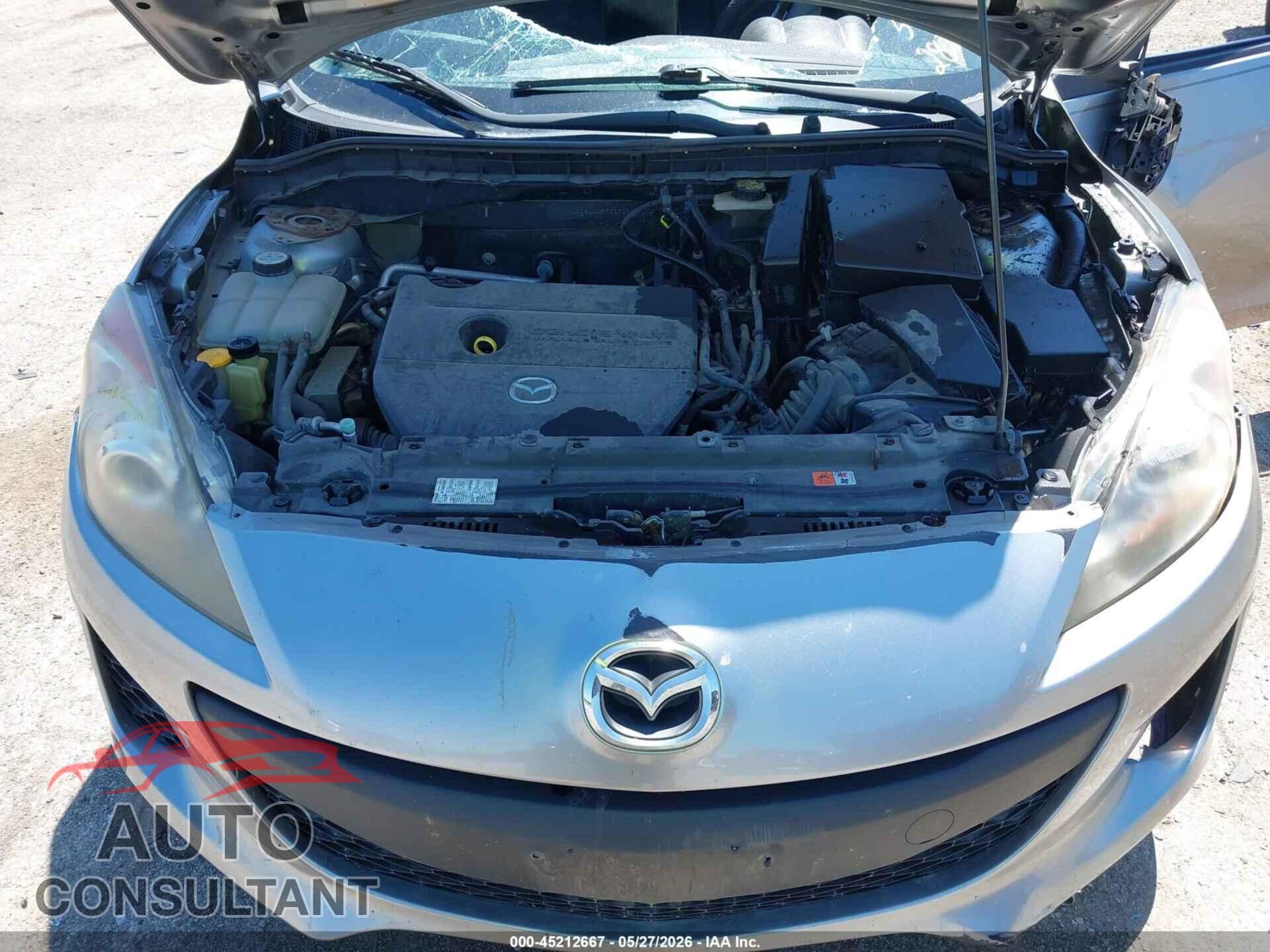 MAZDA MAZDA3 2012 - JM1BL1UF7C1528248