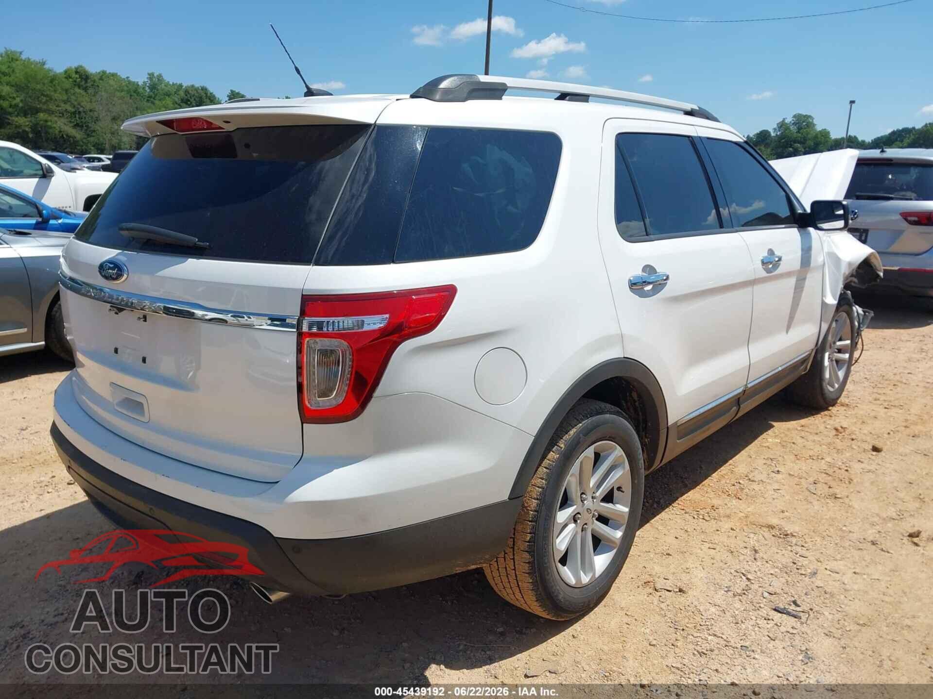 FORD EXPLORER 2012 - 1FMHK7D84CGA90573