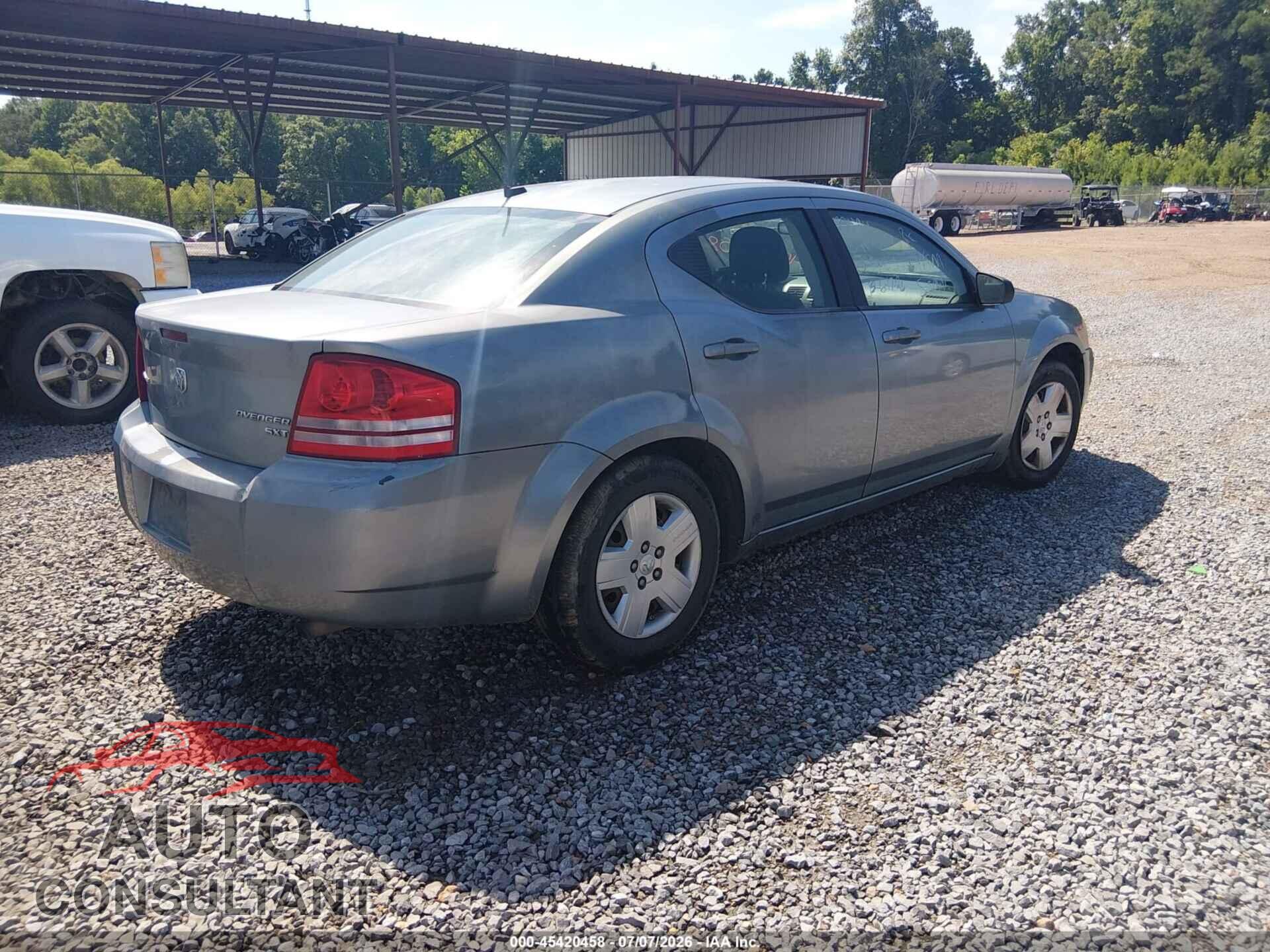 DODGE AVENGER 2010 - 1B3CC4FBXAN221194