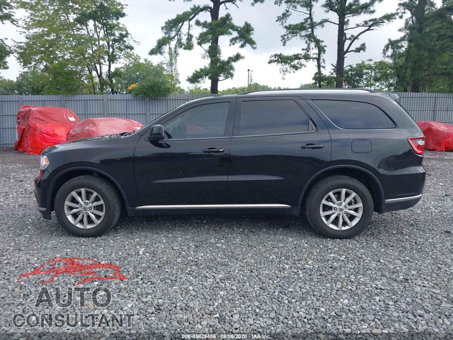 DODGE DURANGO 2019 - 1C4RDJAG0KC827253