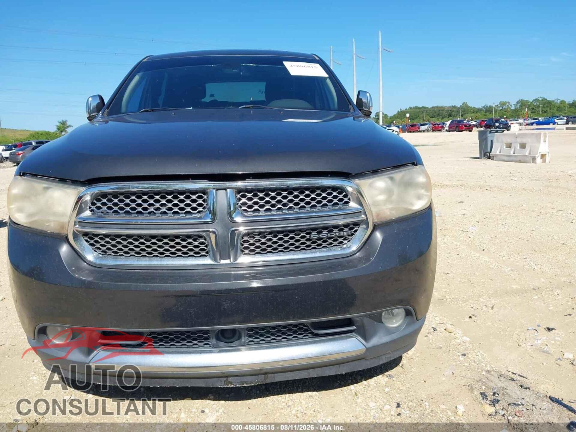 DODGE DURANGO 2011 - 1D4RD5GGXBC653189