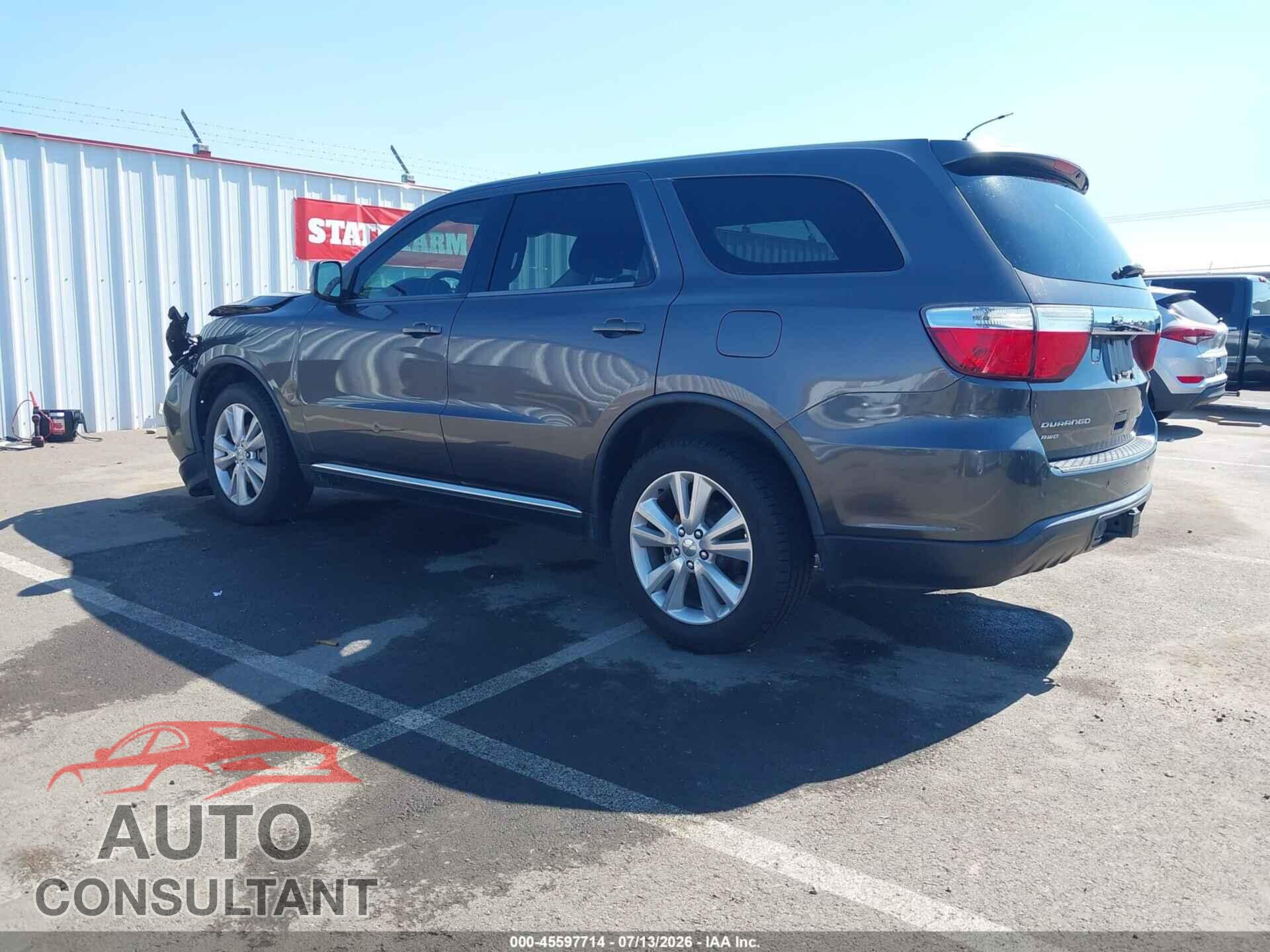 DODGE DURANGO 2013 - 1C4RDJAG3DC686942
