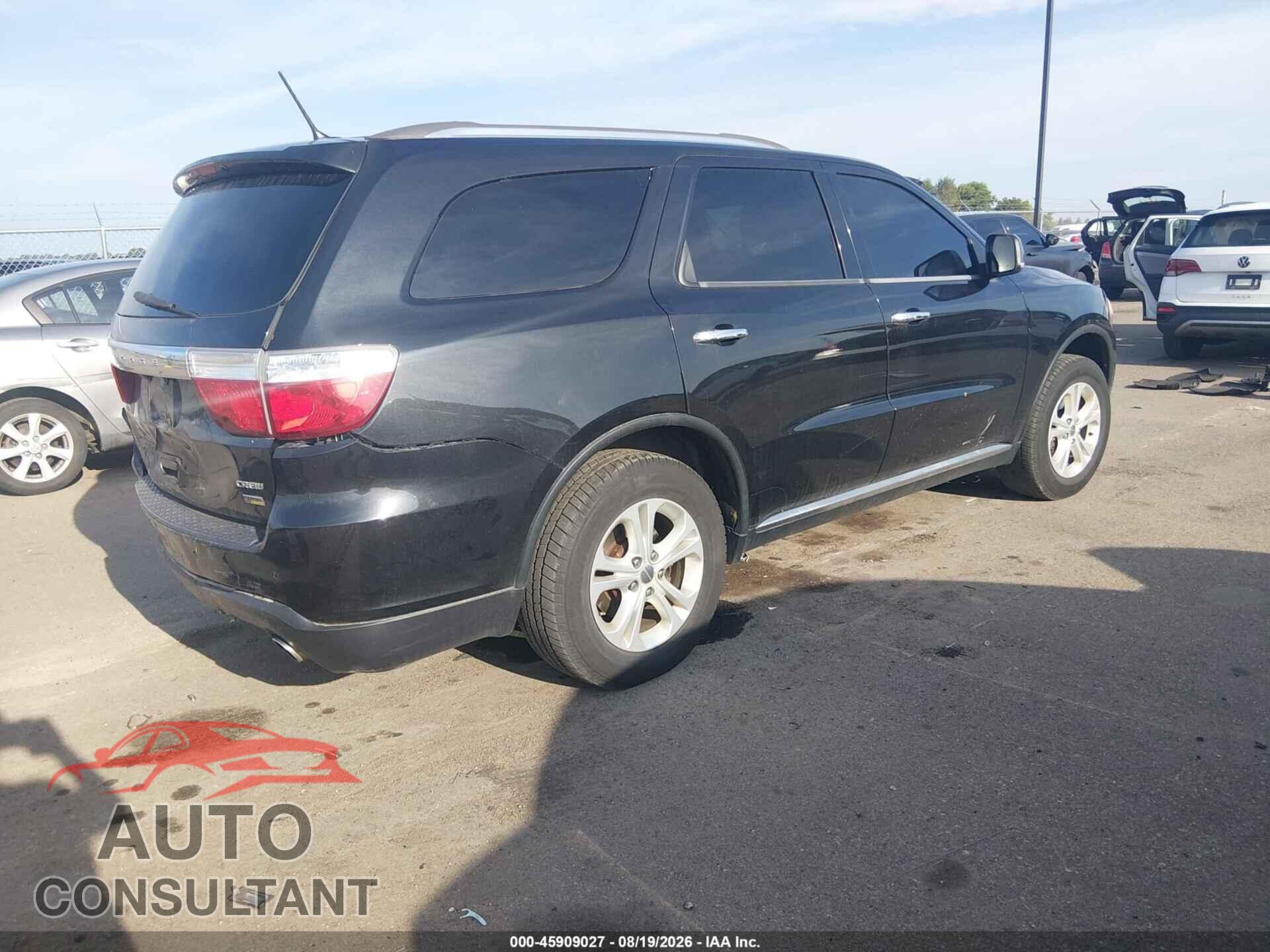 DODGE DURANGO 2013 - 1C4RDJDG5DC673380