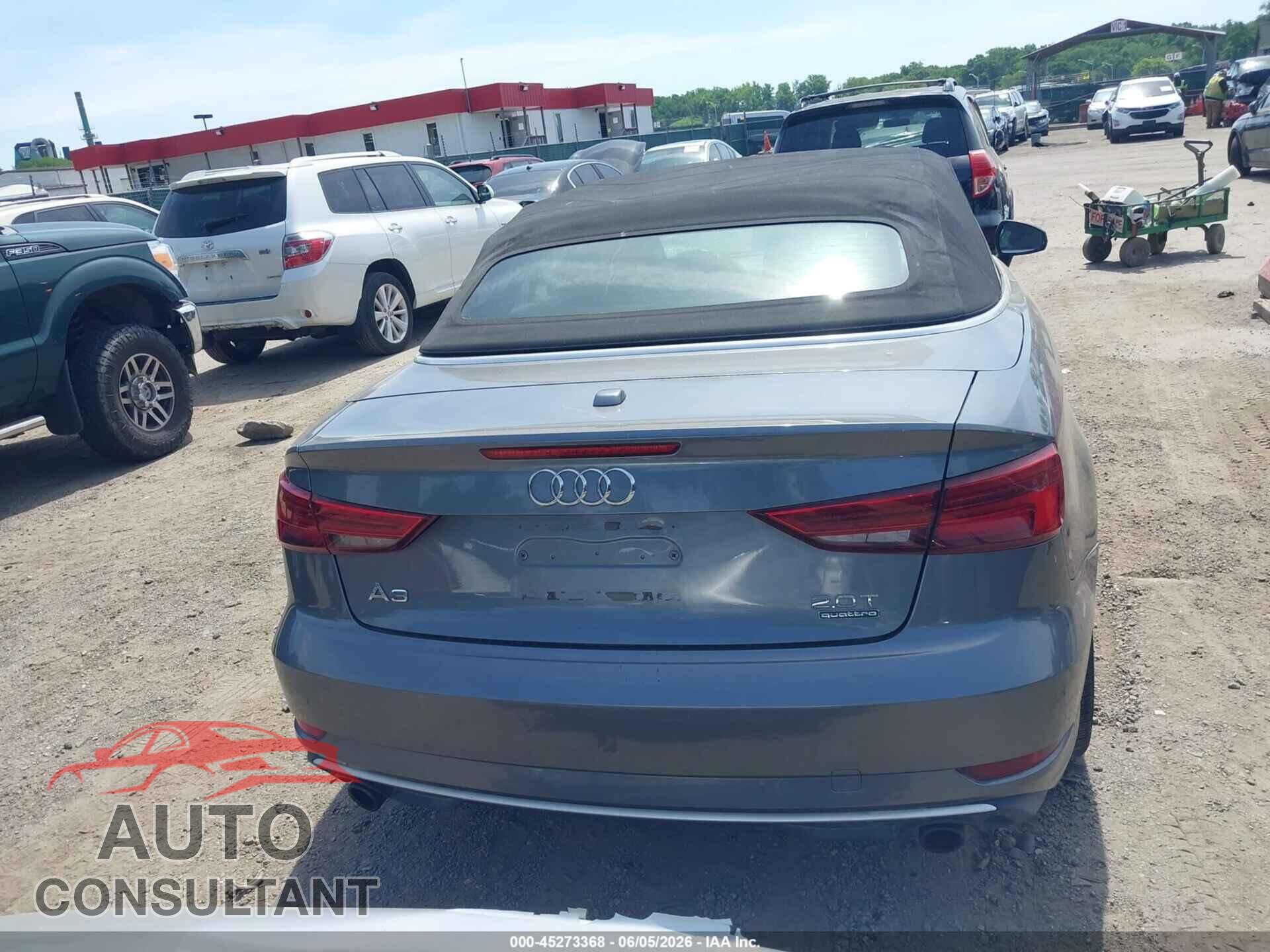 AUDI A3 2017 - WAU78LFF6H1020664