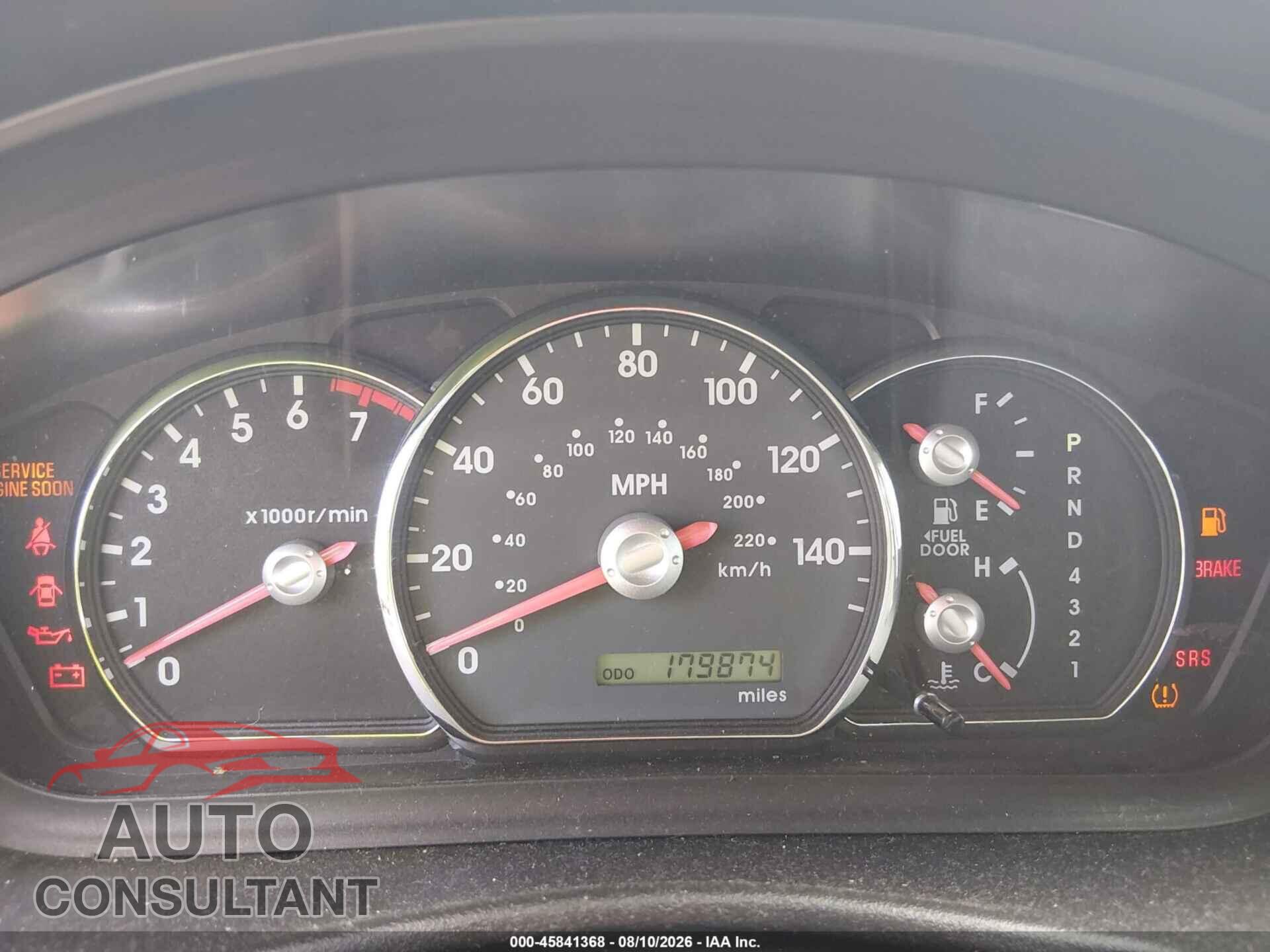 MITSUBISHI GALANT 2010 - 4A32B2FF8AE007189
