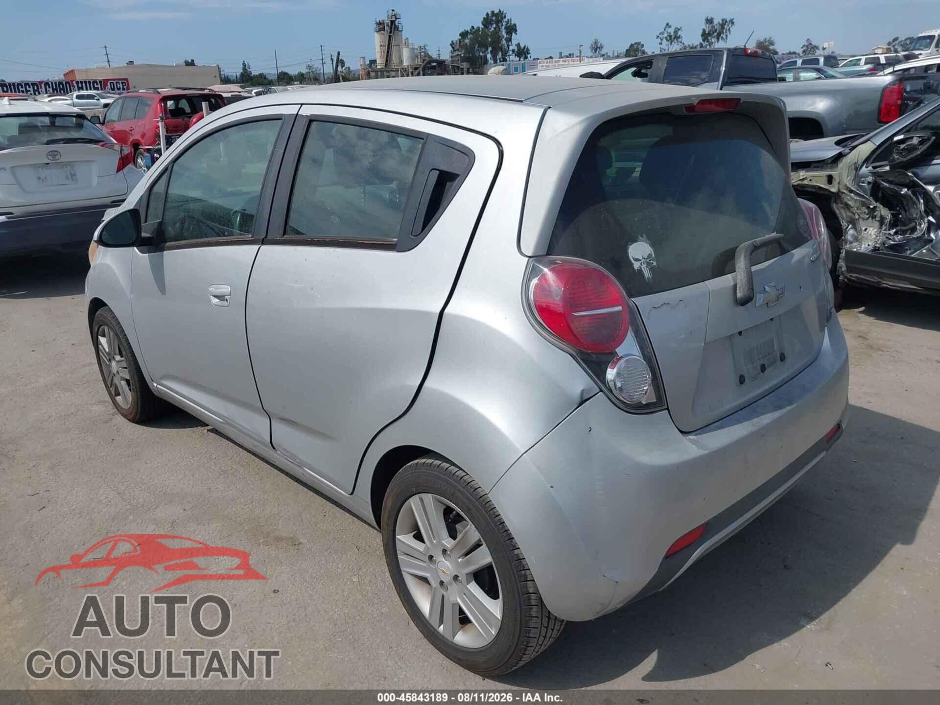 CHEVROLET SPARK 2013 - KL8CD6S97DC510956