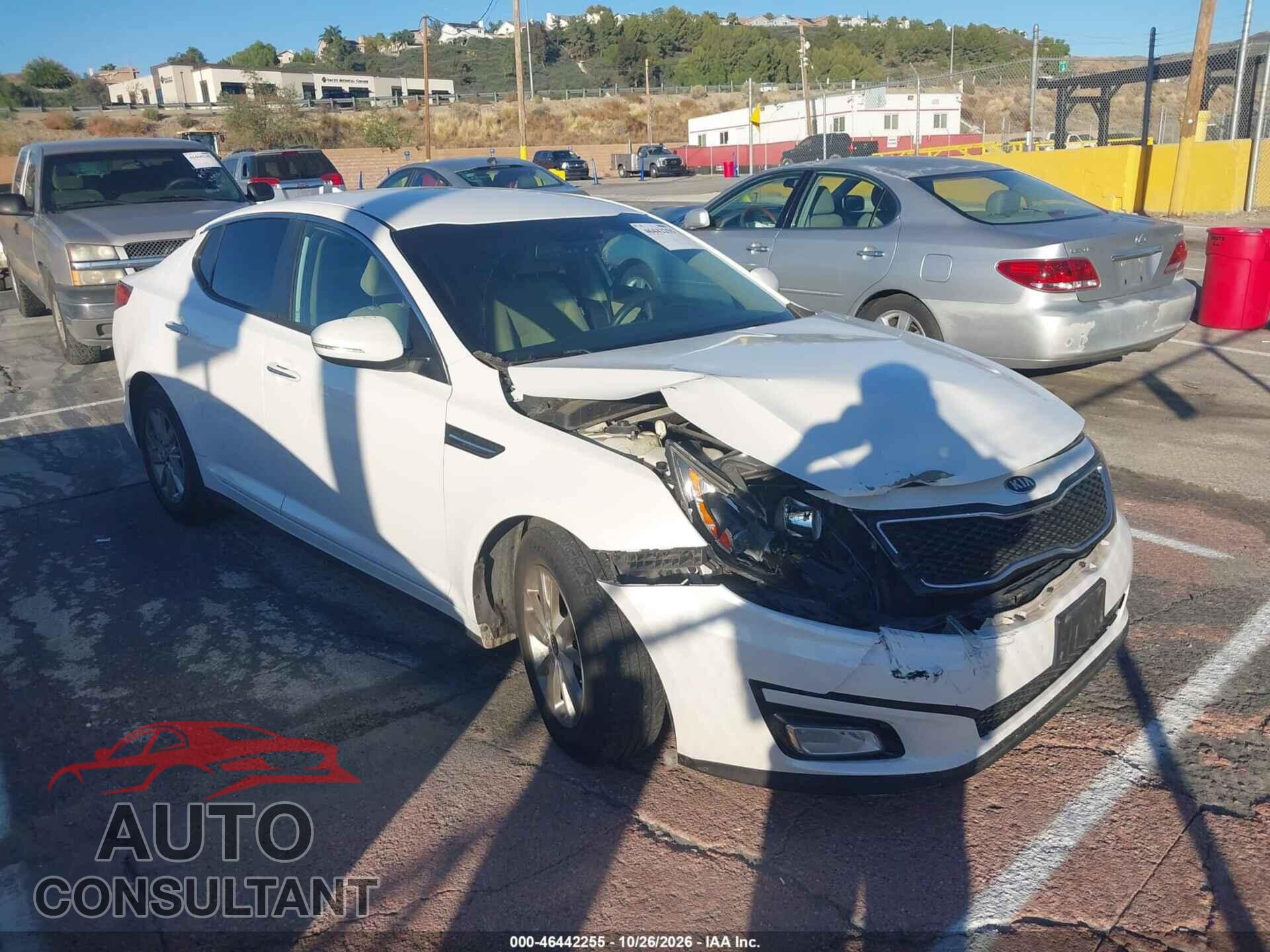 KIA OPTIMA 2014 - KNAGM4A79E5467639
