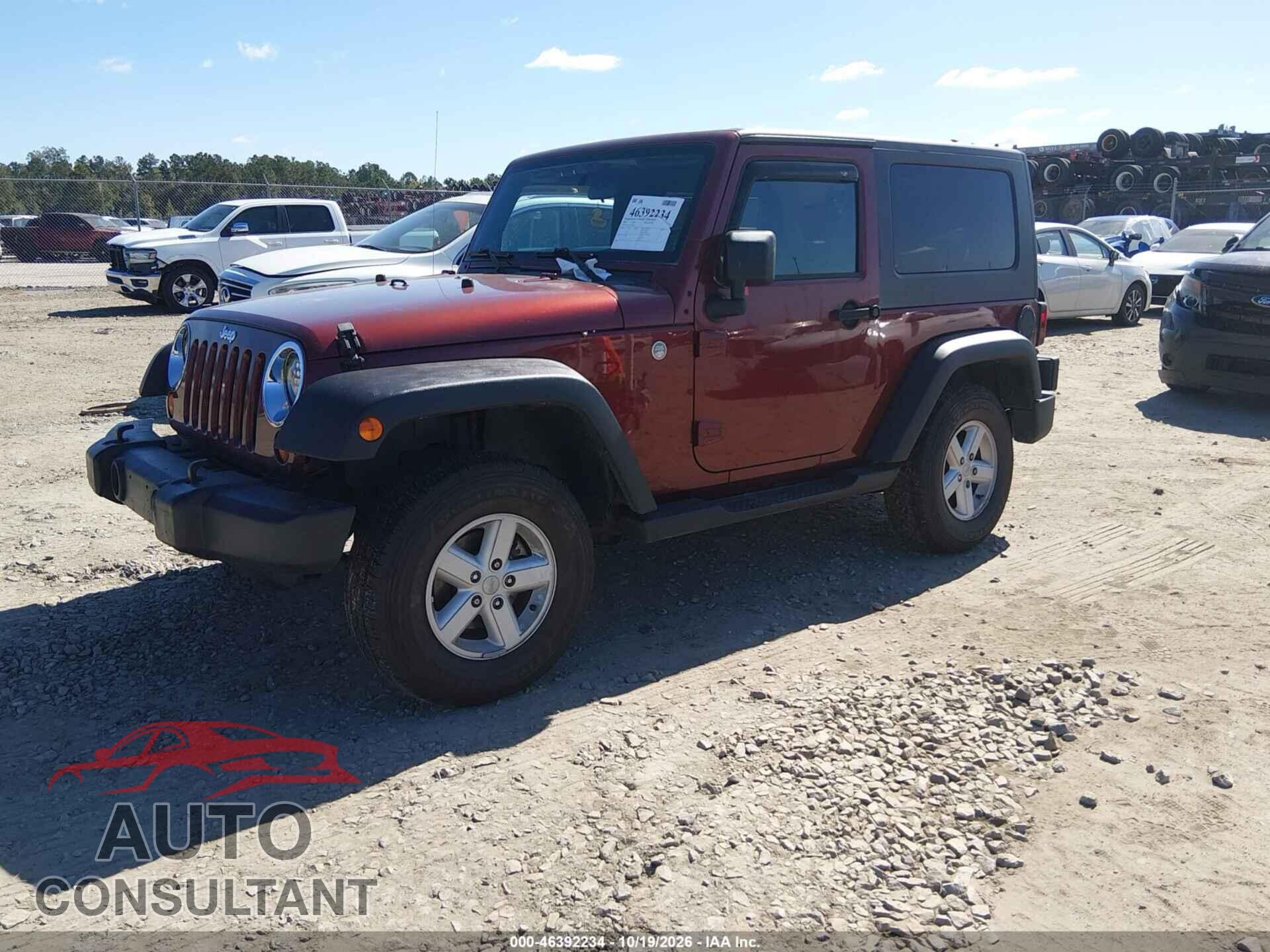 JEEP WRANGLER 2009 - 1J4FA24129L789148