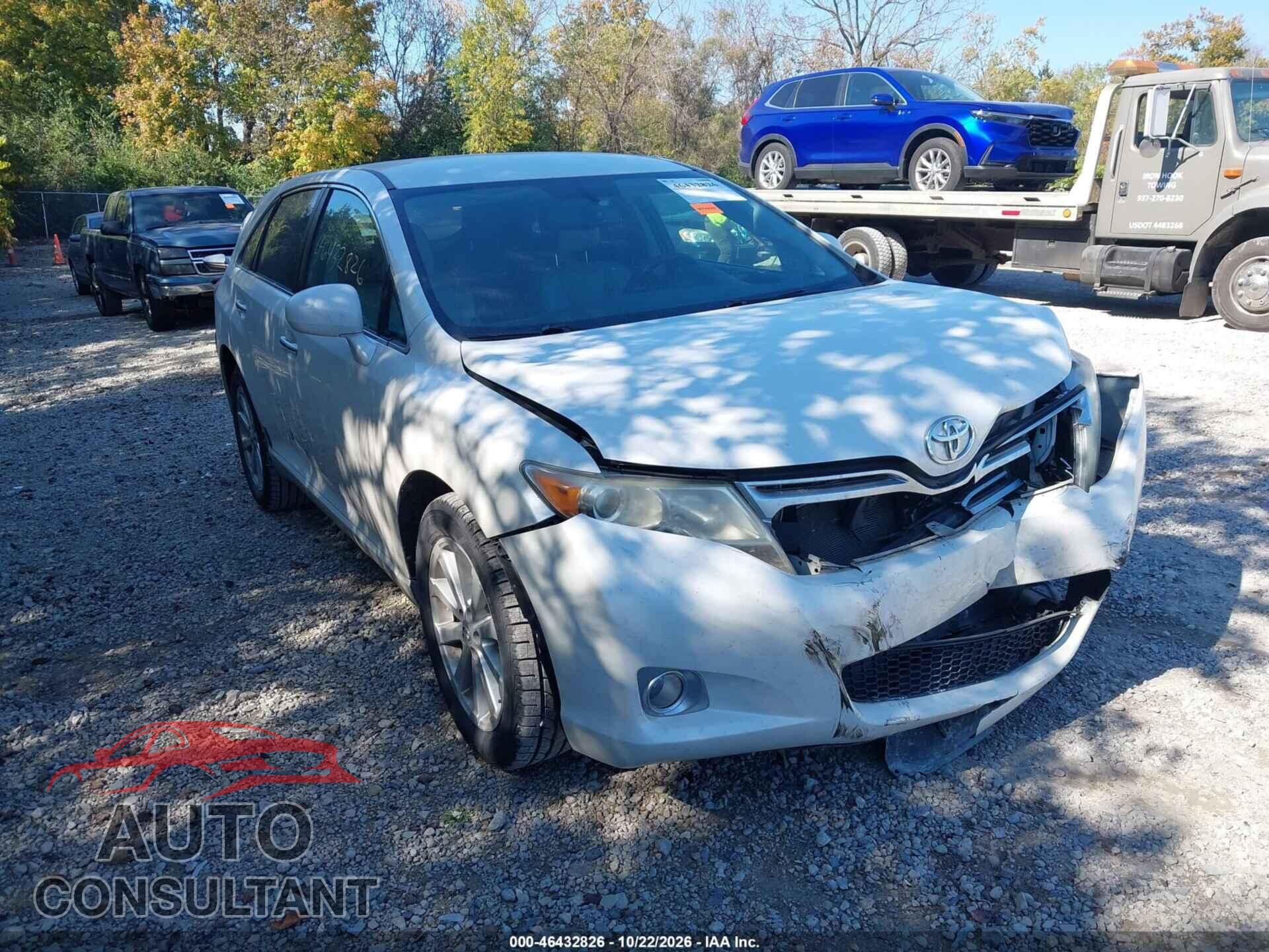 TOYOTA VENZA 2011 - 4T3ZA3BB2BU040180