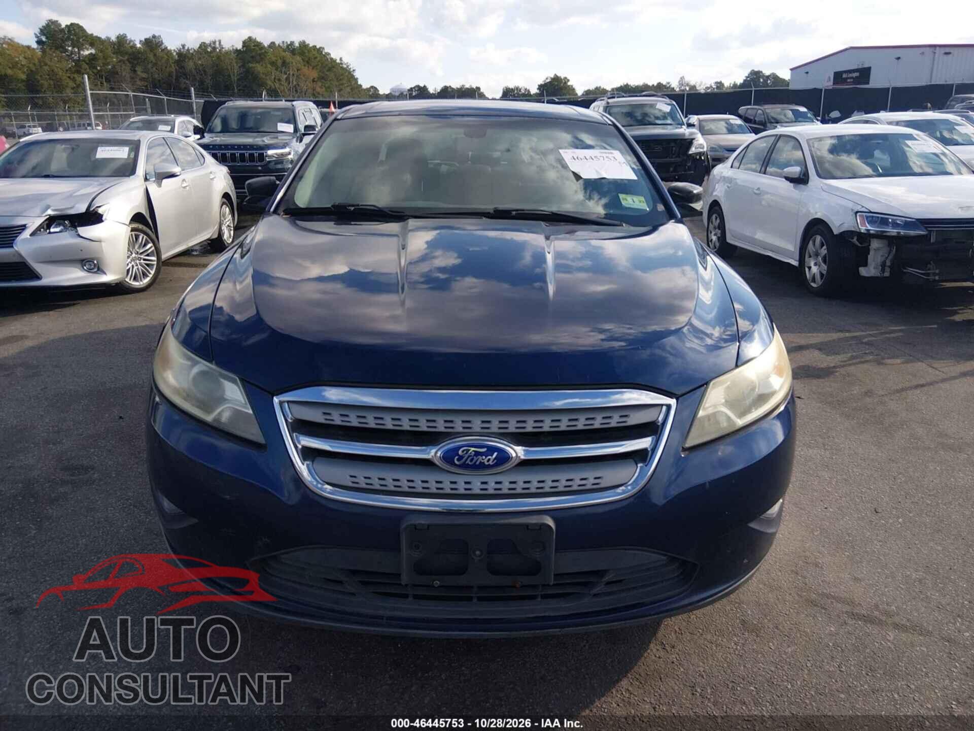 FORD TAURUS 2012 - 1FAHP2DW6CG122274