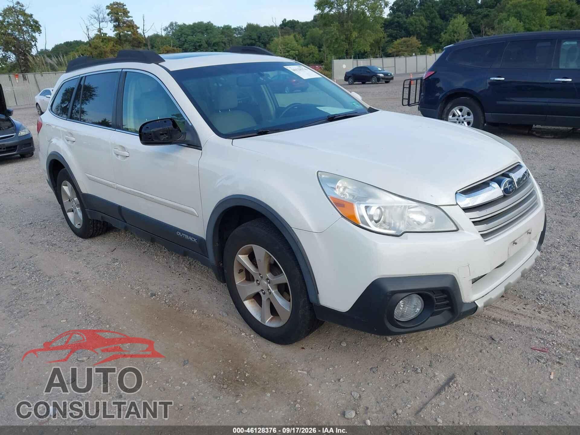 SUBARU OUTBACK 2014 - 4S4BRBLC4E3328121