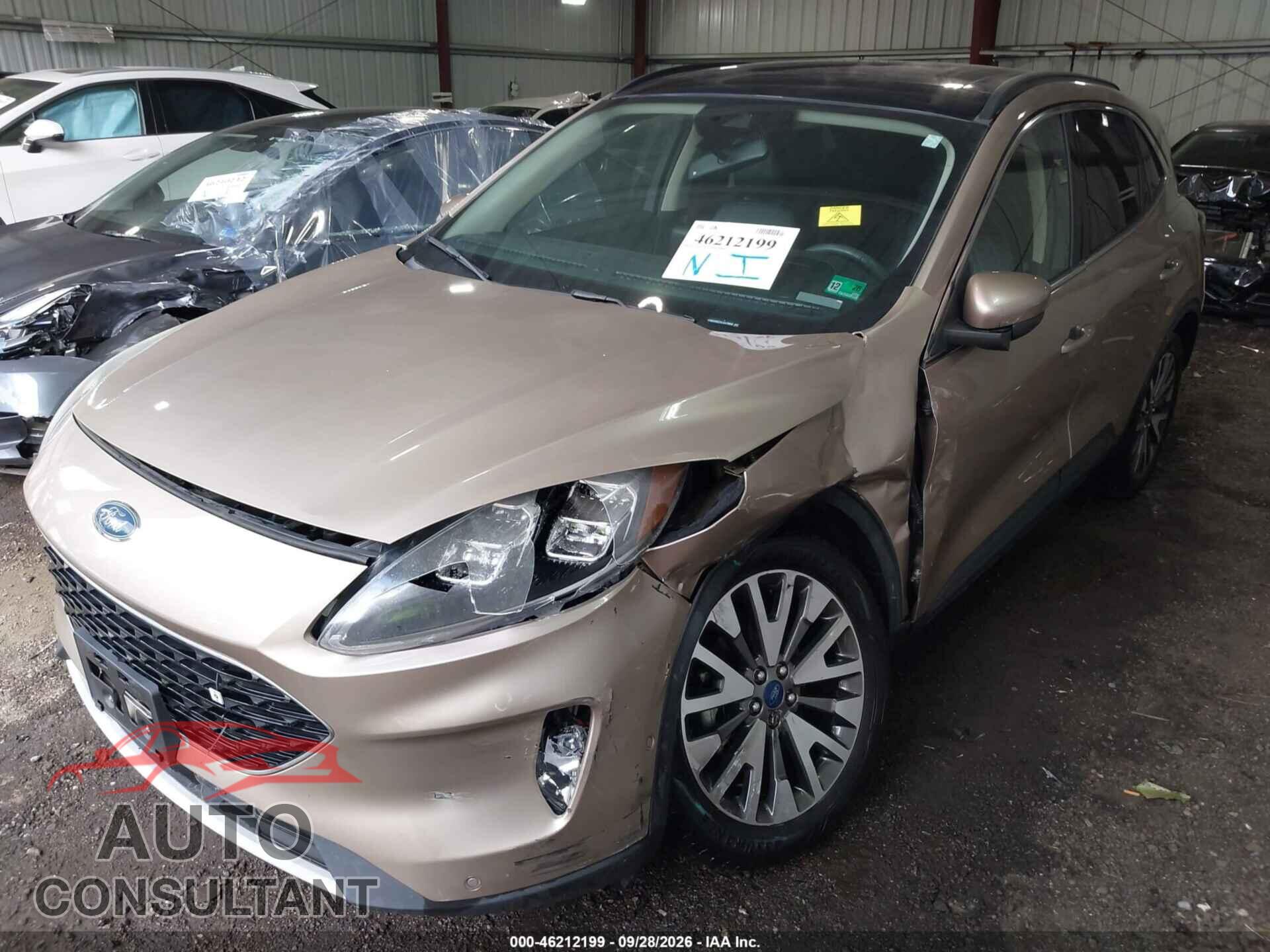 FORD ESCAPE 2020 - 1FMCU0DZXLUA70656