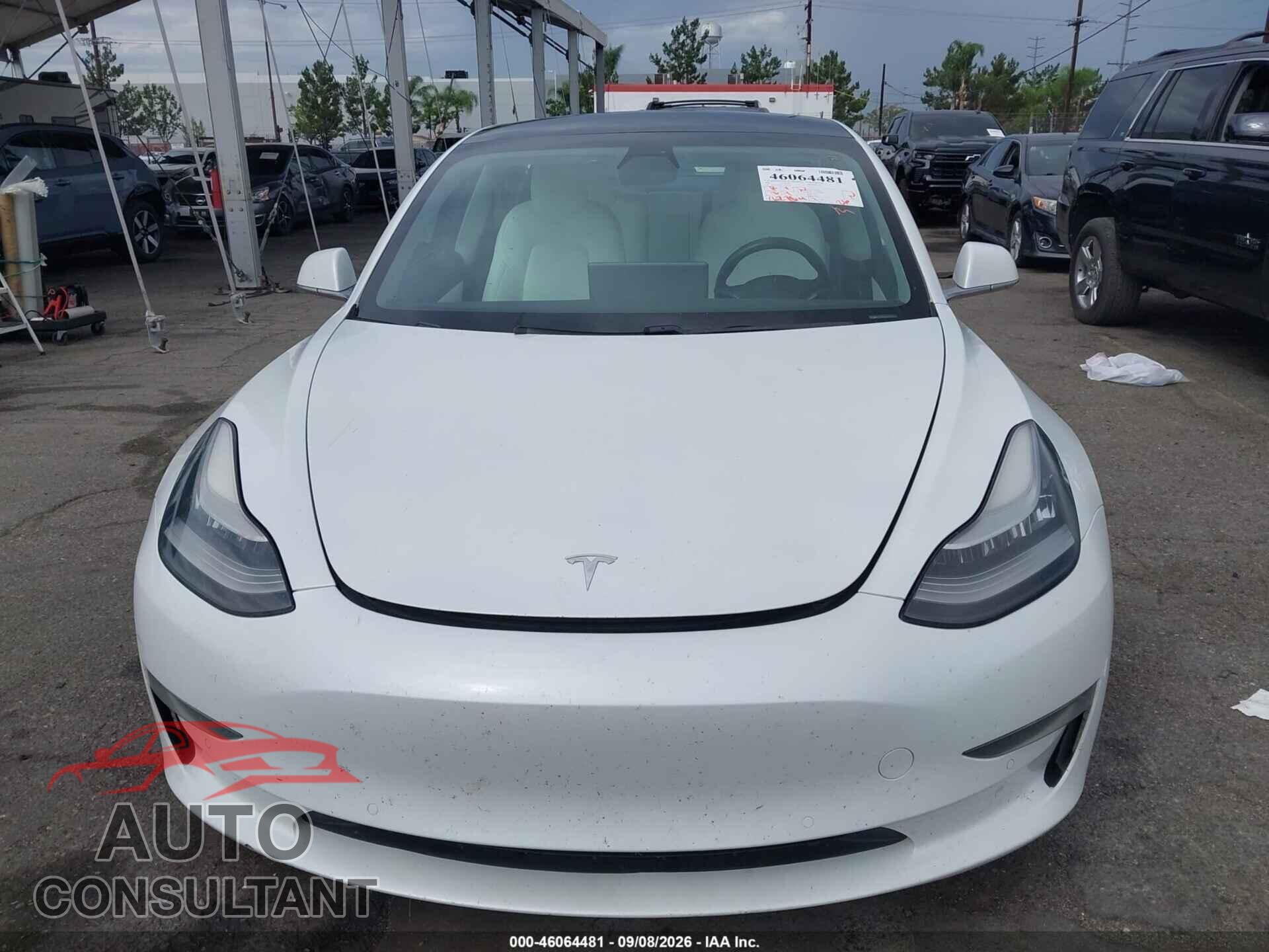 TESLA MODEL 3 2020 - 5YJ3E1EA6LF741118