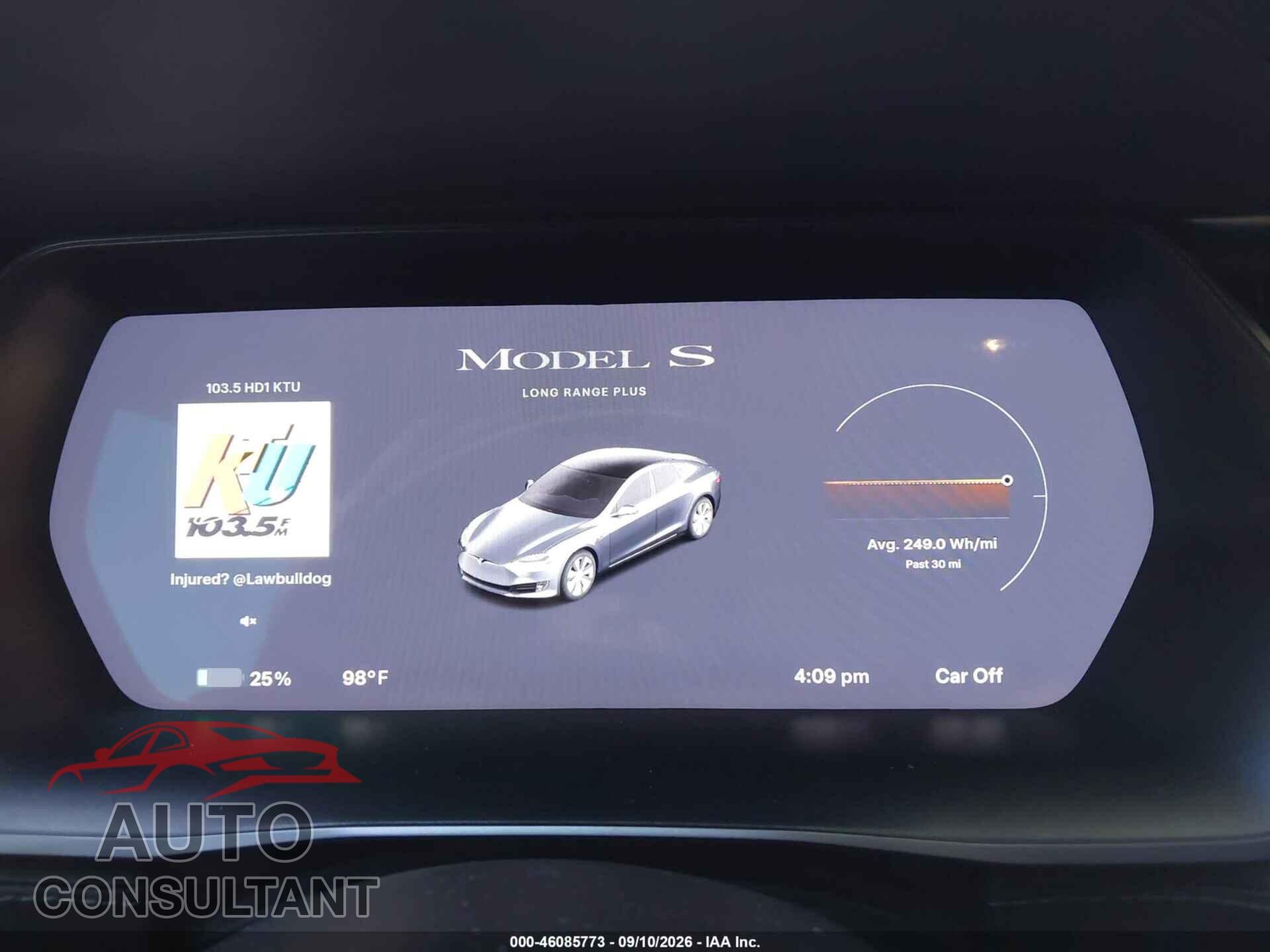 TESLA MODEL S 2021 - 5YJSA1E21MF425515
