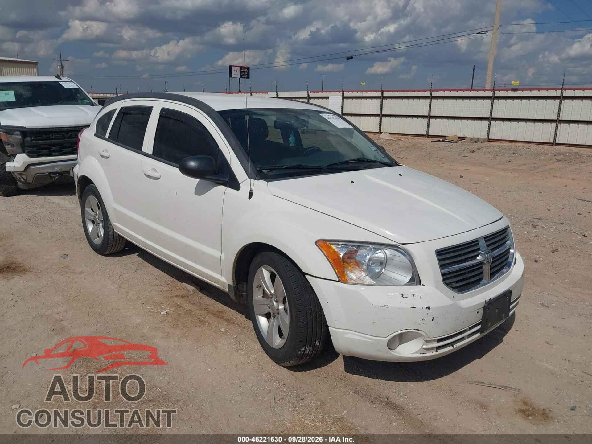 DODGE CALIBER 2010 - 1B3CB3HA6AD616092
