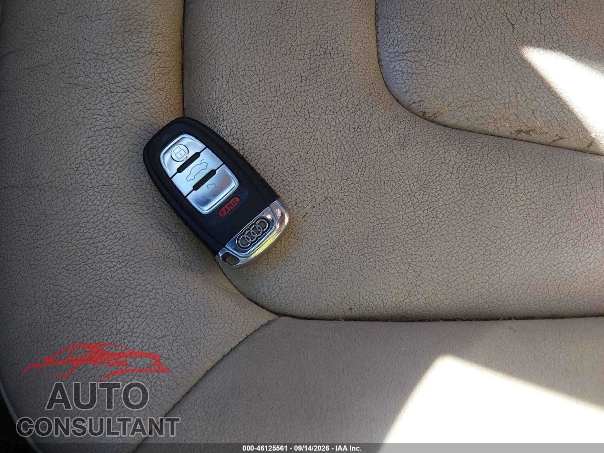 AUDI A5 2010 - WAULFBFR0AA030914