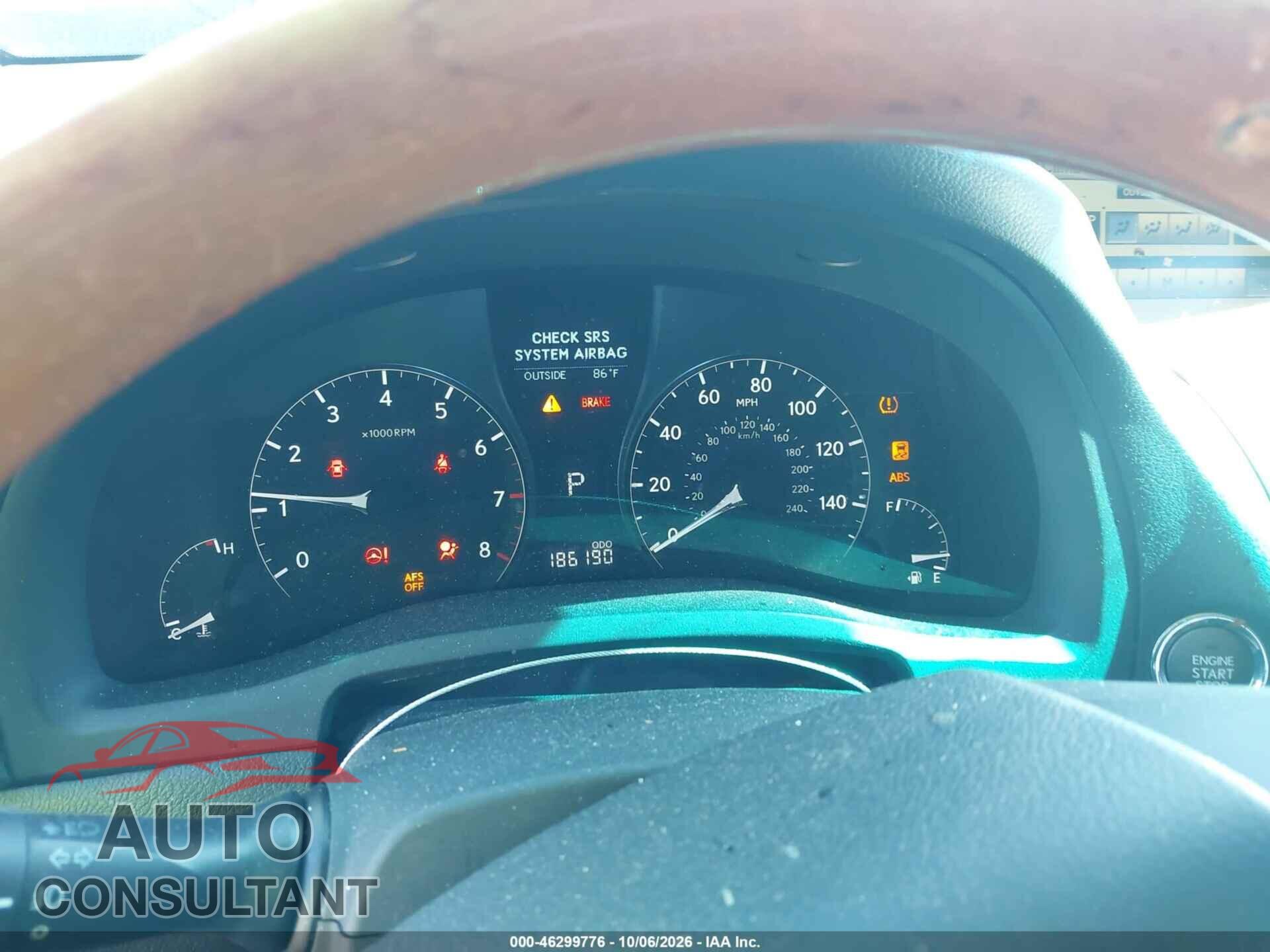 LEXUS RX 350 2011 - 2T2BK1BA4BC083211