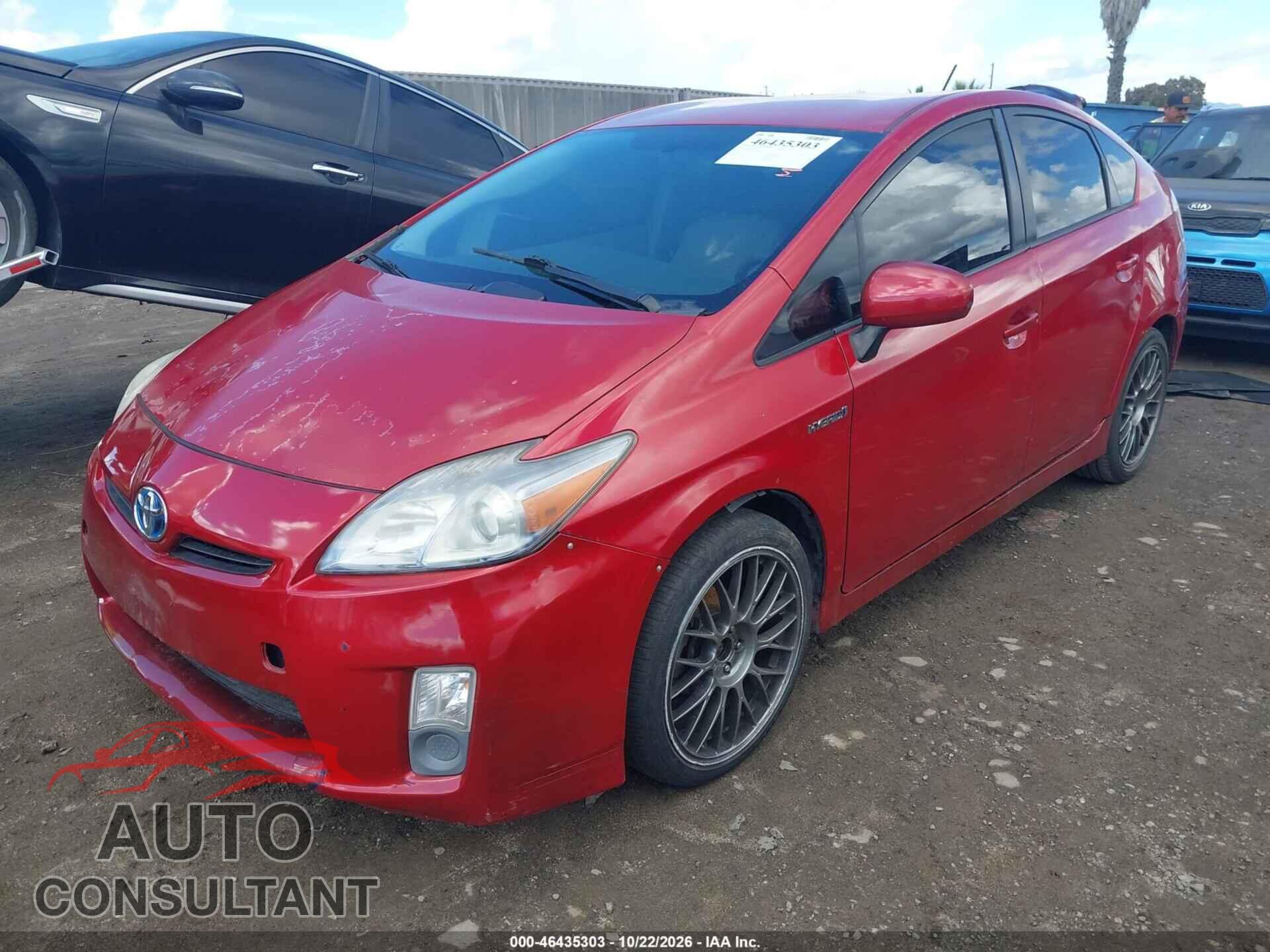 TOYOTA PRIUS 2010 - JTDKN3DU2A0224459
