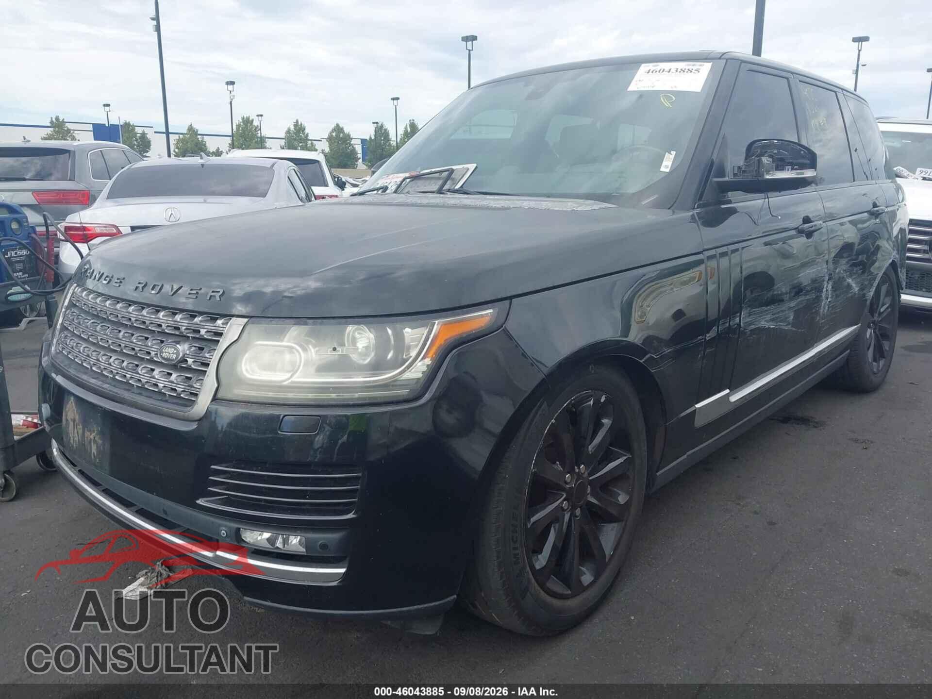 LAND ROVER RANGE ROVER 2015 - SALGS2VF9FA228608