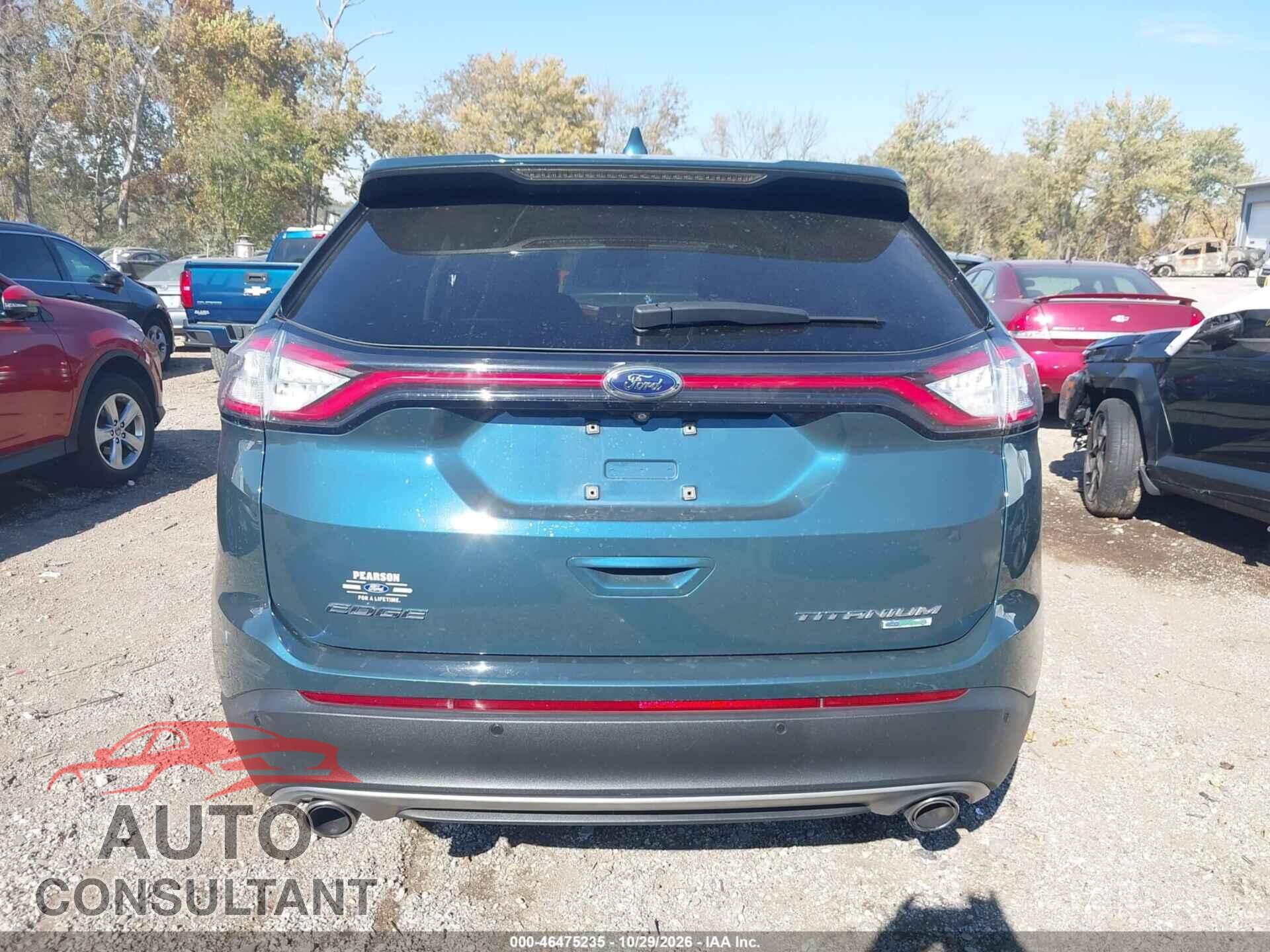 FORD EDGE 2016 - 2FMPK3K97GBB87635